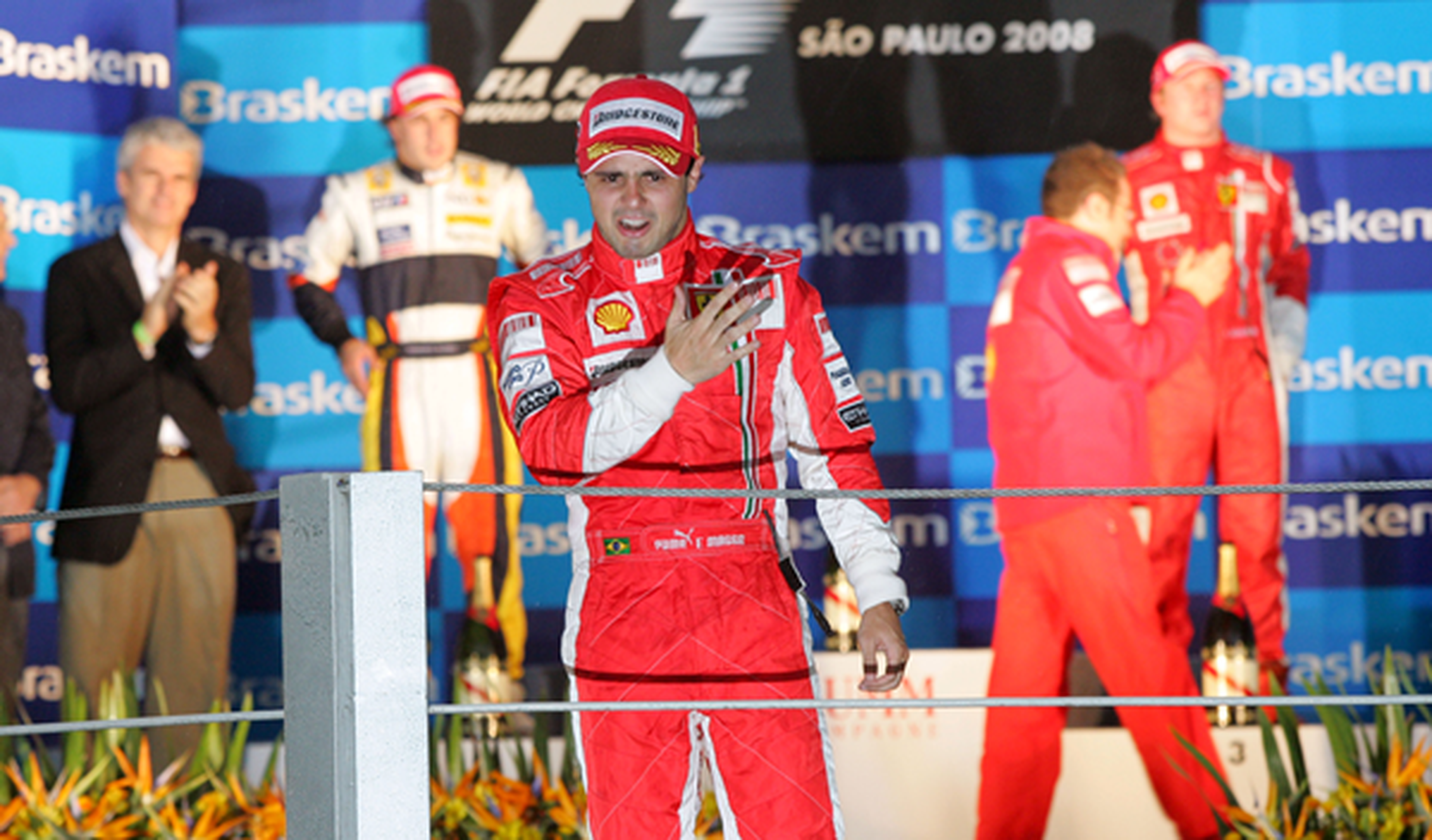 Victoria de Massa en el GP de Brasil