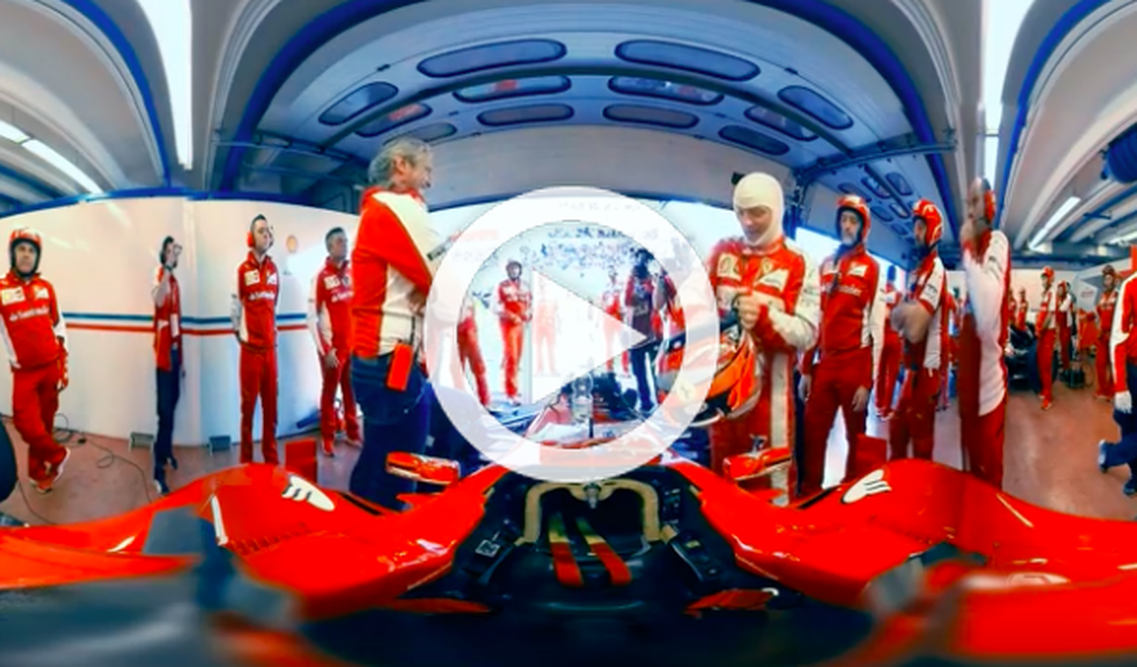 Vídeo: ¡a bordo de un Fórmula 1 de Ferrari!