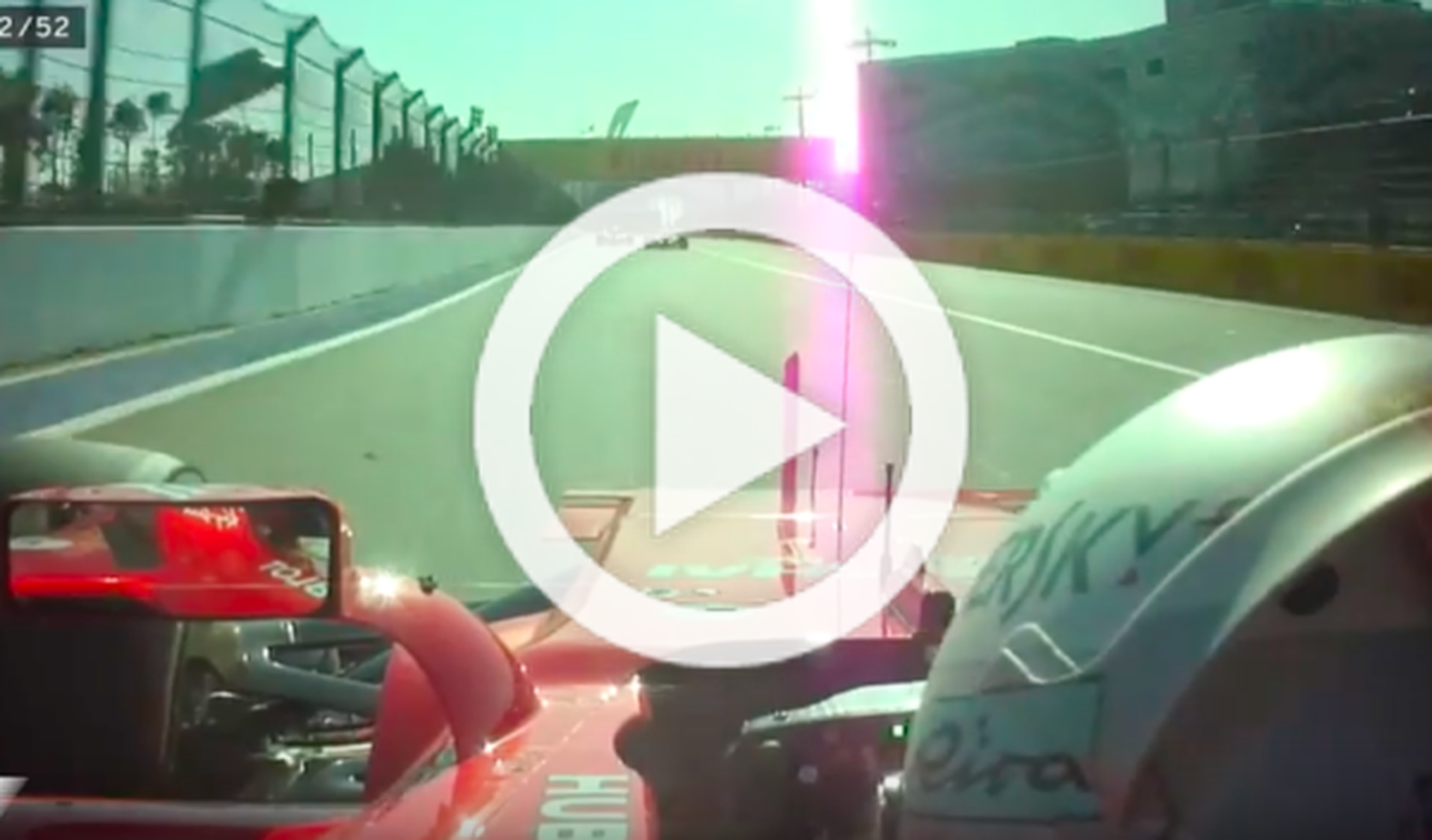 Vídeo: la espectacular lucha entre Vettel y Bottas en Rusia