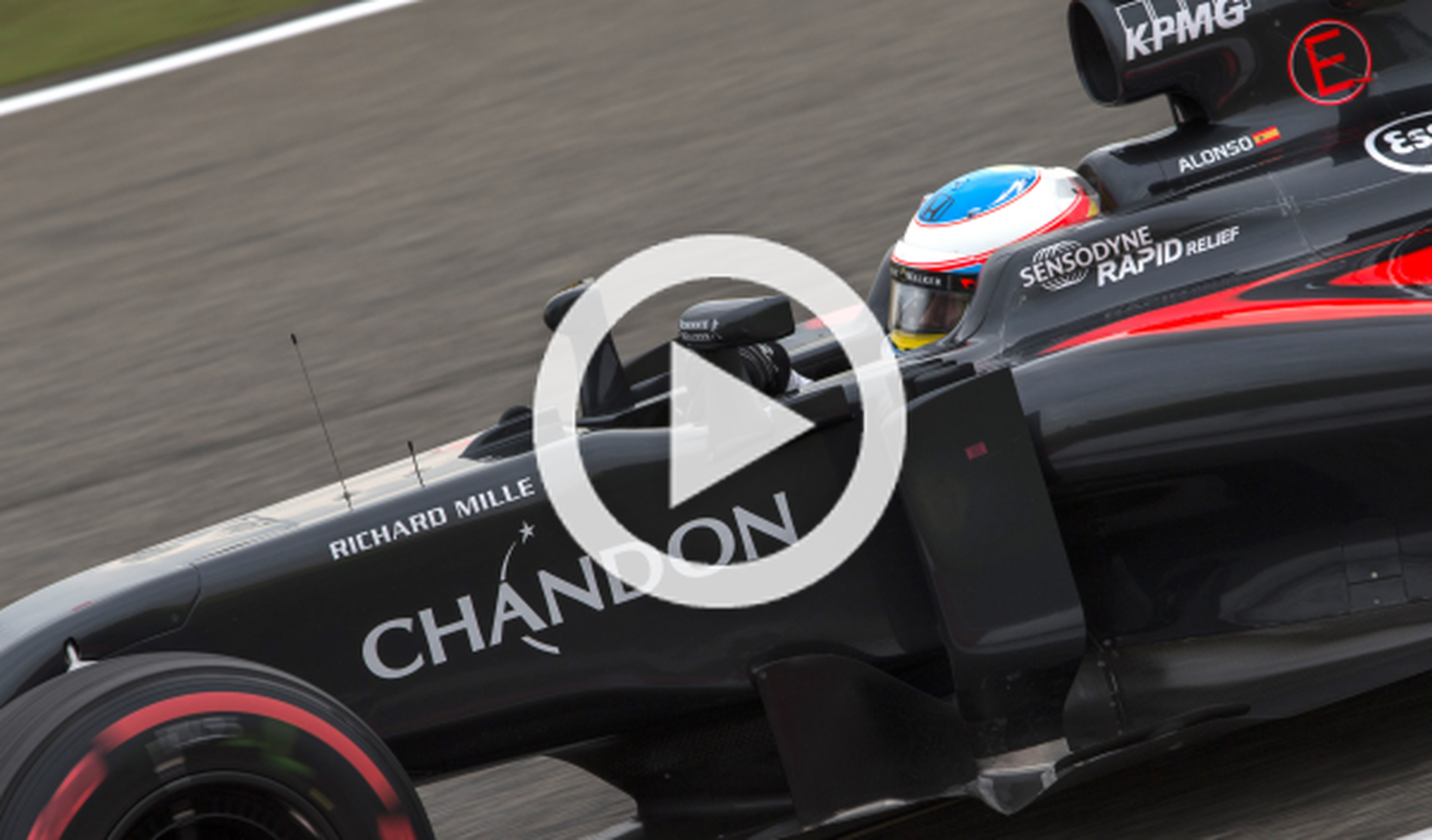 Vídeo: la rabia de Alonso en China