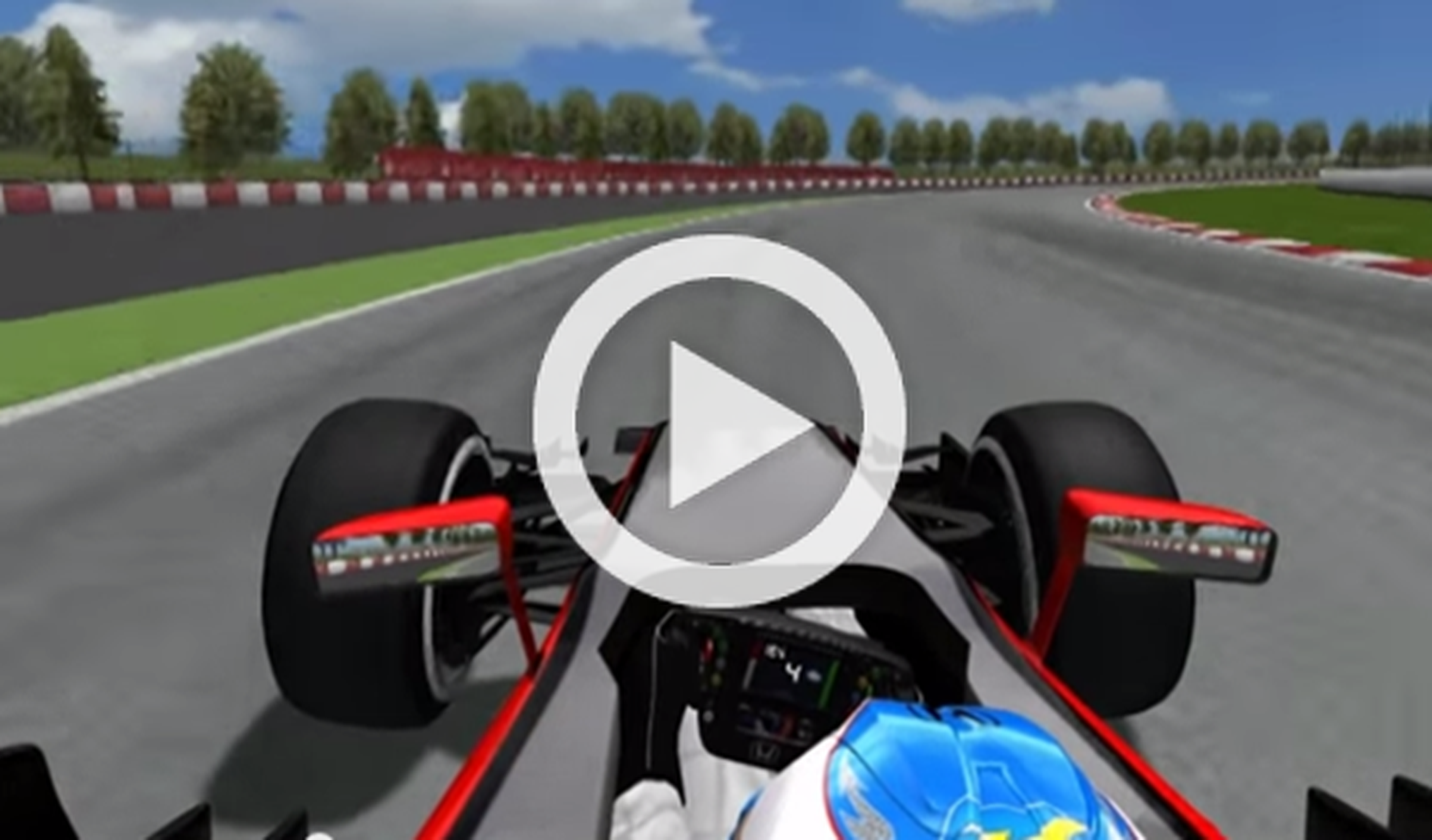Vídeo: simulación del accidente de Fernando Alonso