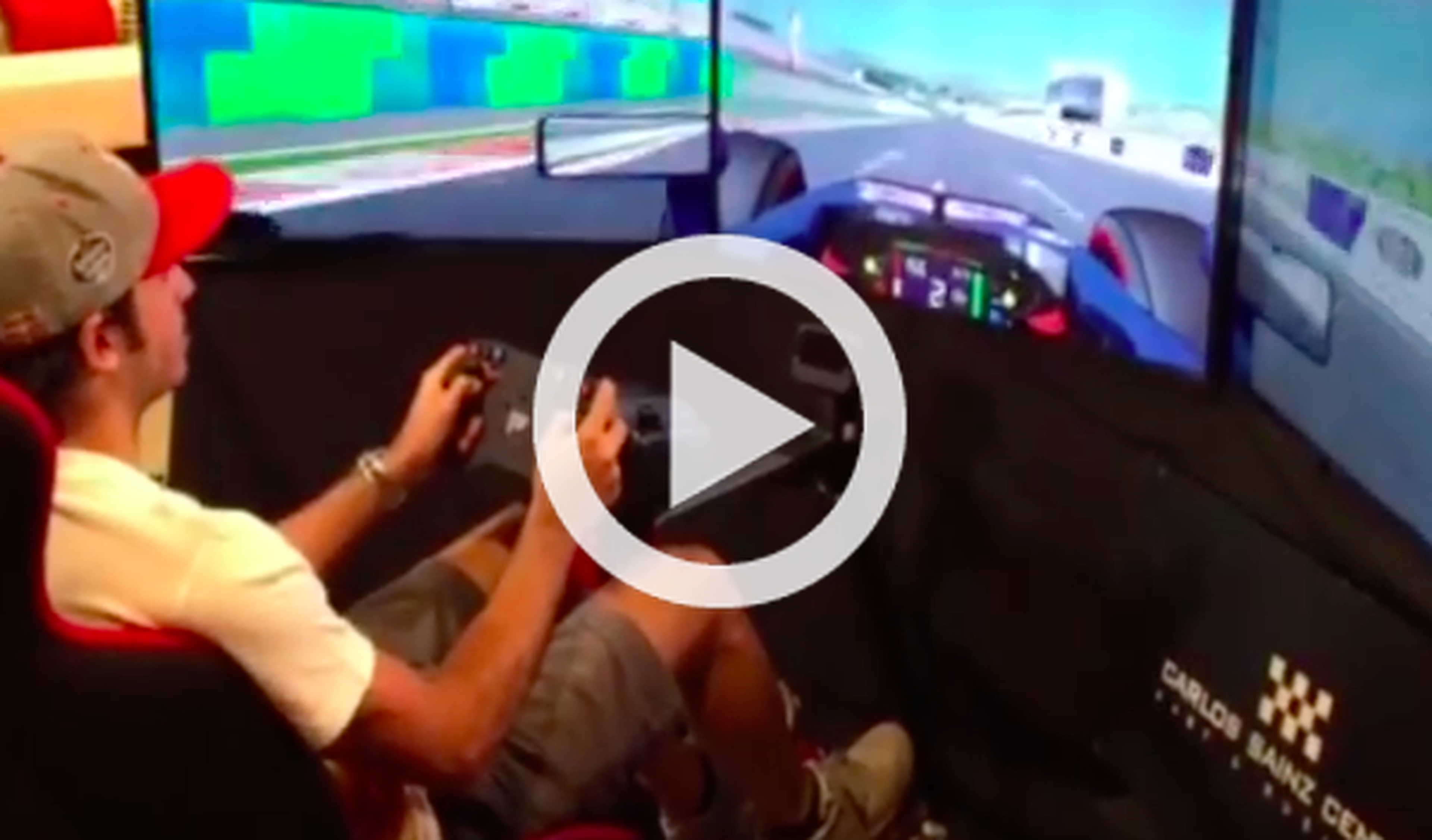 Vídeo: una vuelta al Circuito de Hungría con Carlos Sainz