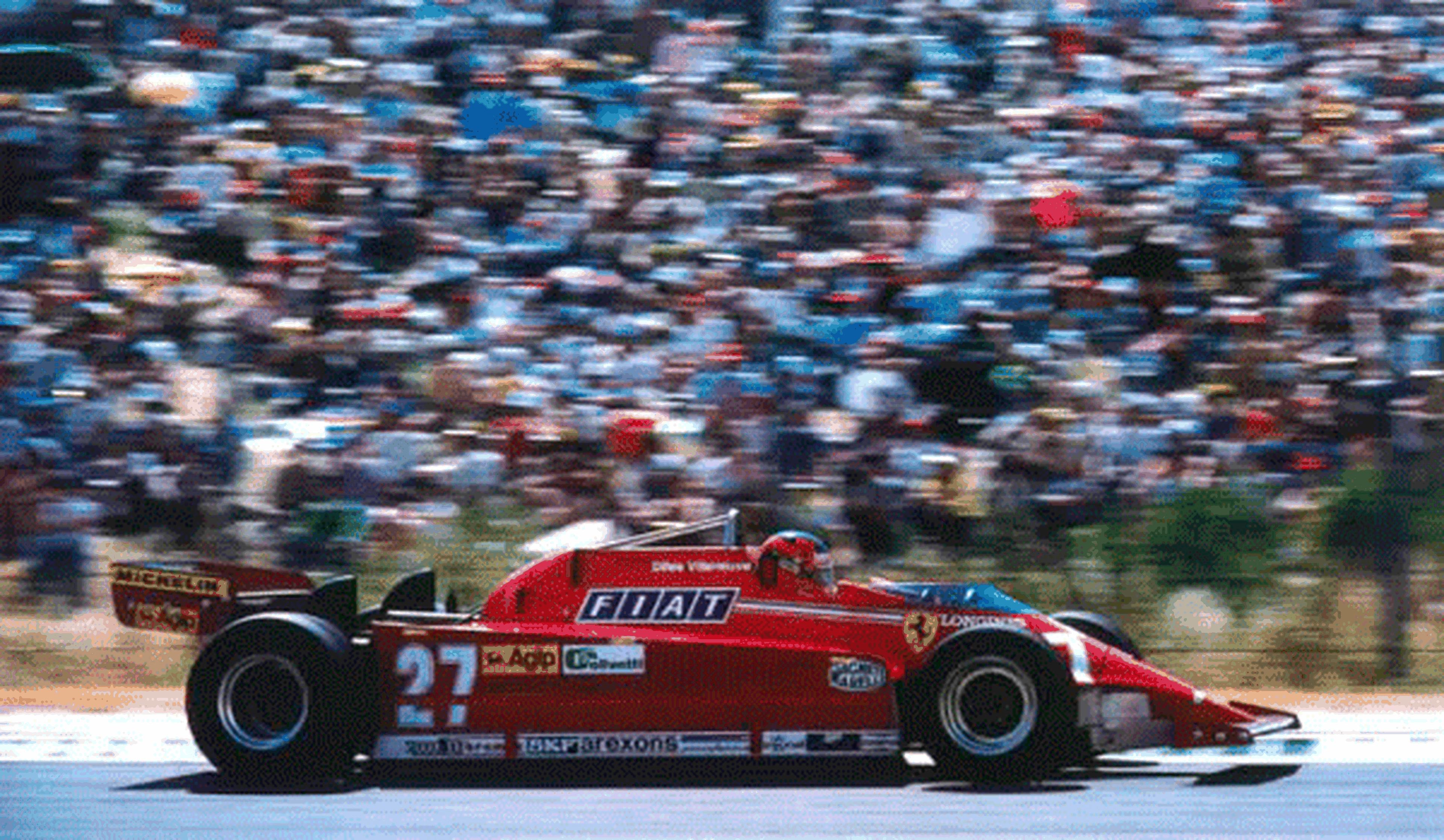 Villeneuve - Ferrari - GP Espana - Jarama - 1981