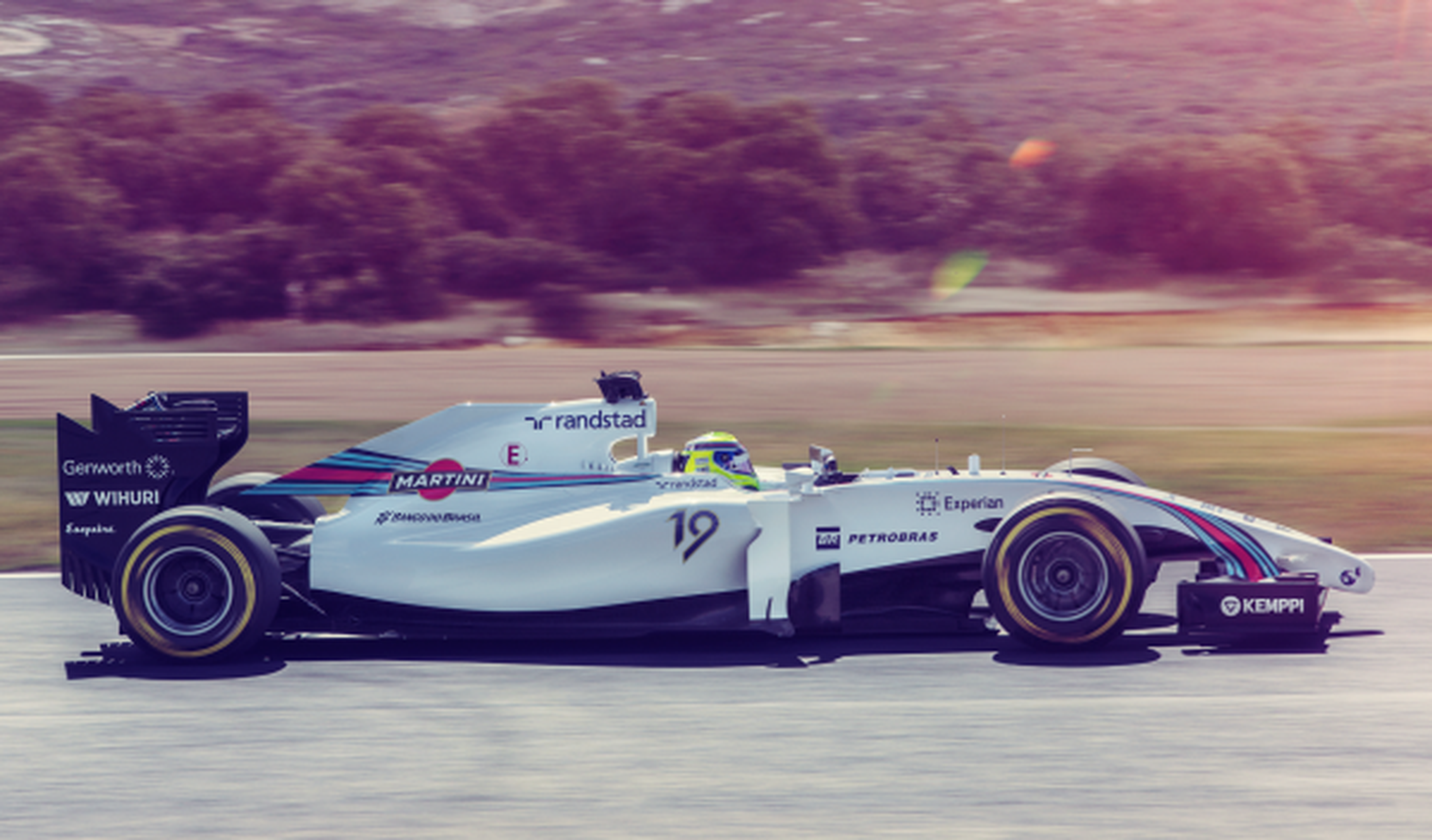 Williams Martini F1 lateral