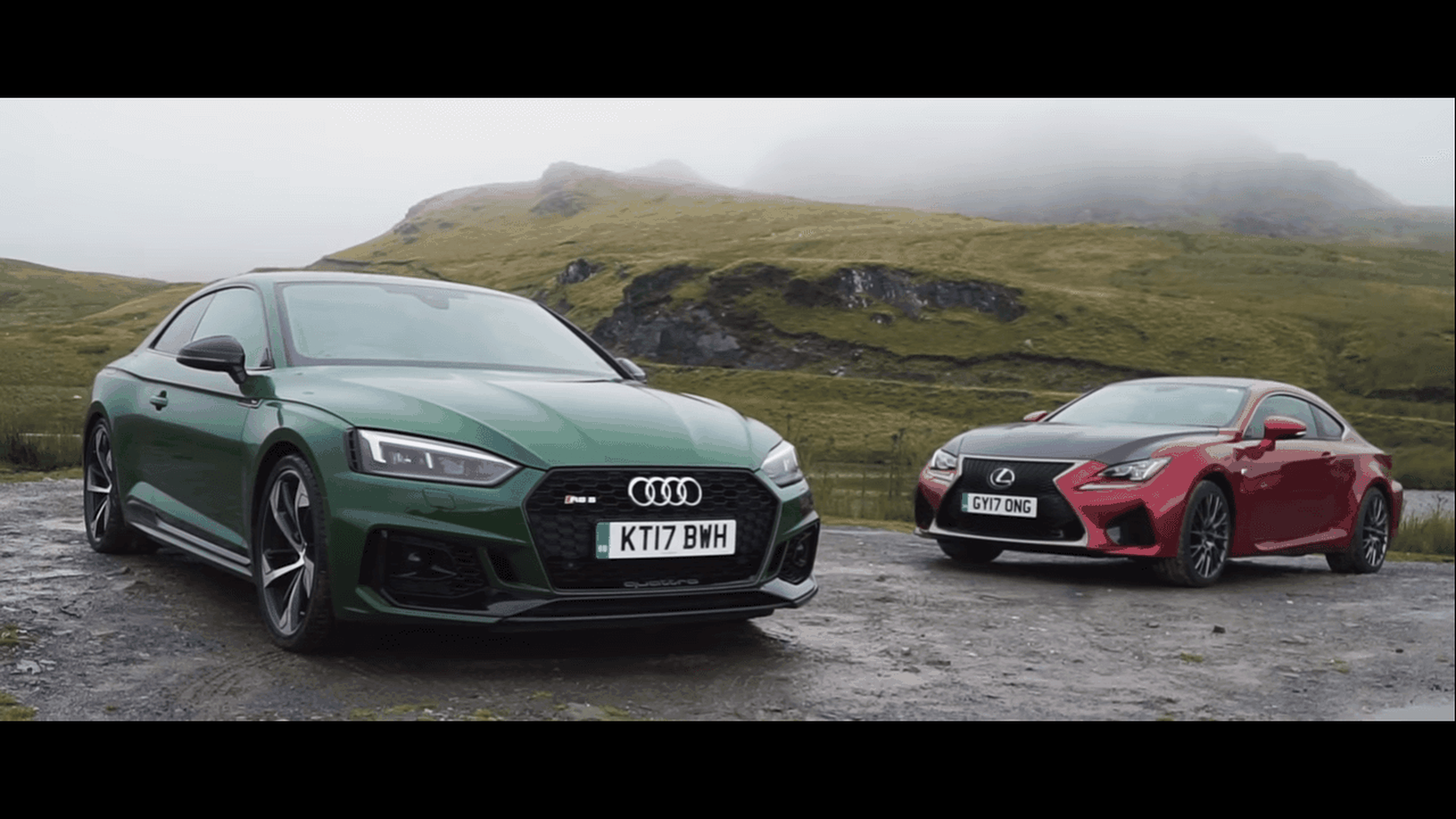Audi RS5 2017 vs Lexus RC F