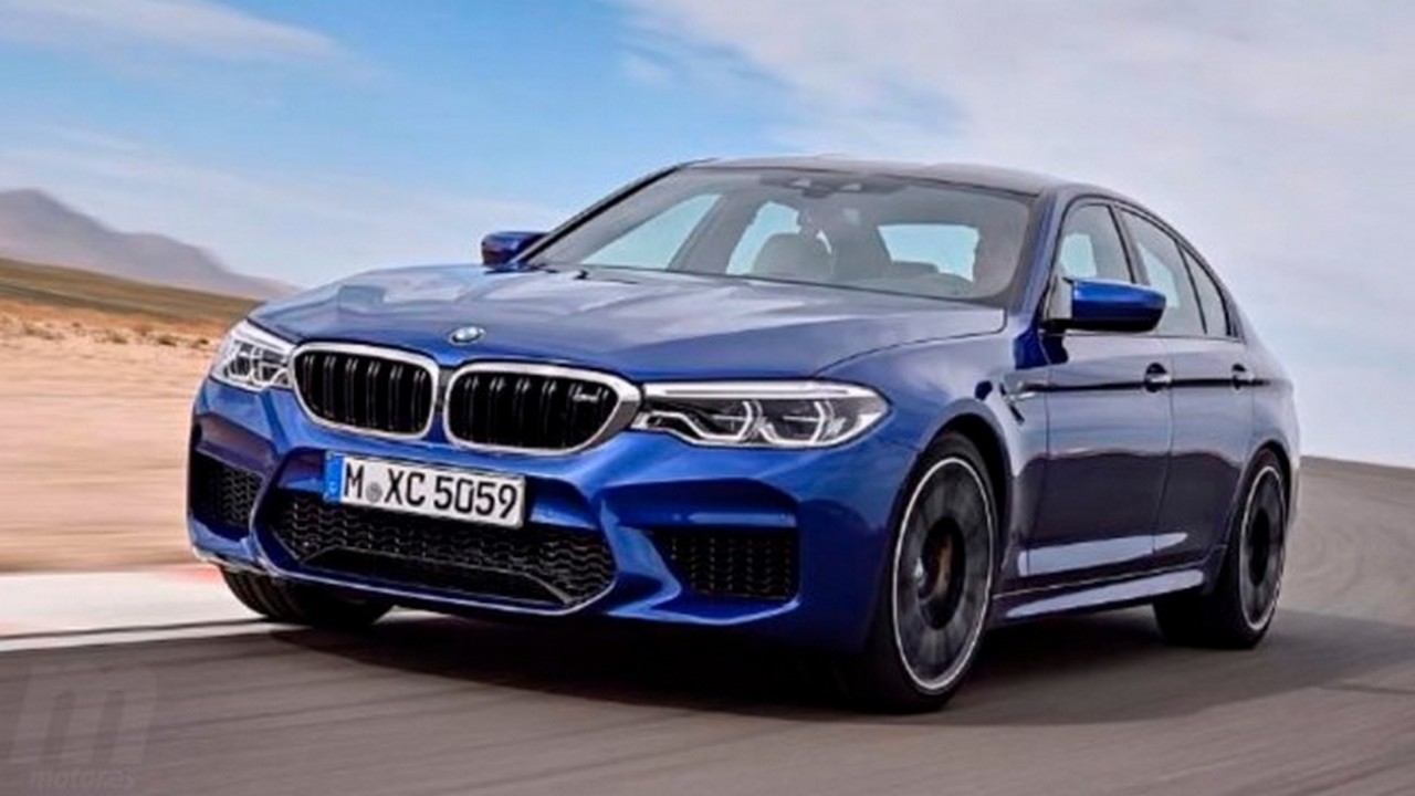 Bmw m5 2017 года