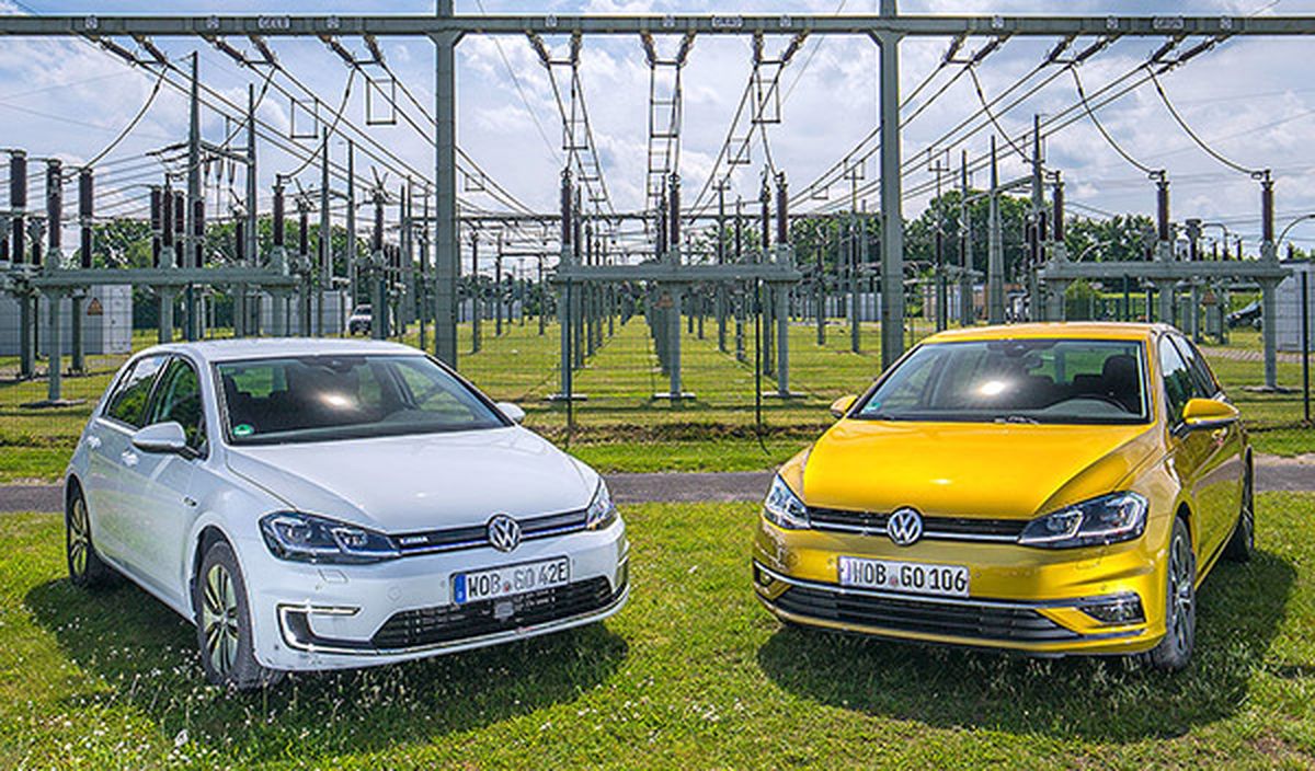 Volkswagen e-Golf vs Volkswagen Golf 1.5 TSI