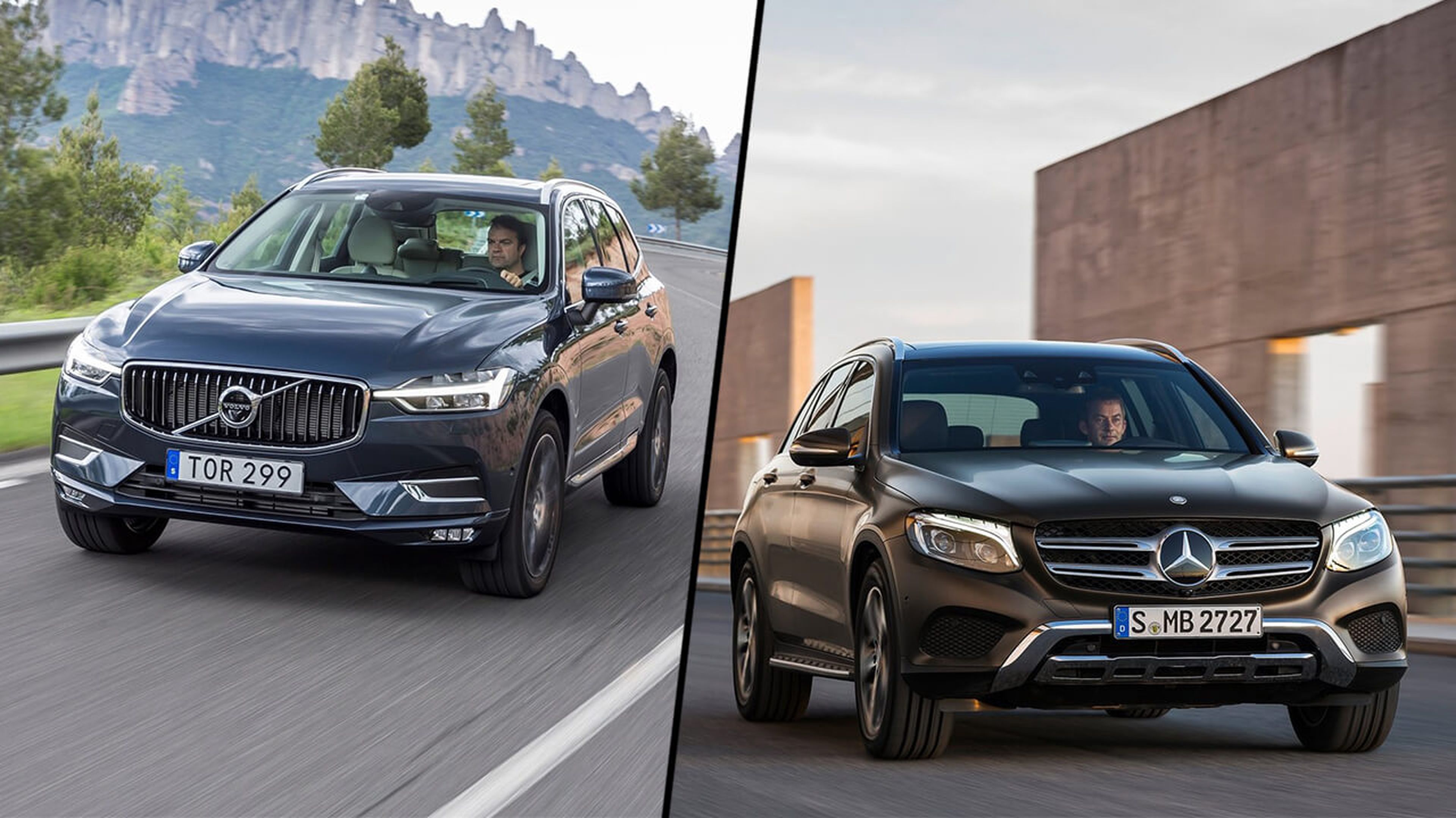 ¿Cuál es mejor, el Volvo XC60 o el Mercedes Clase GLC? Auto Bild España