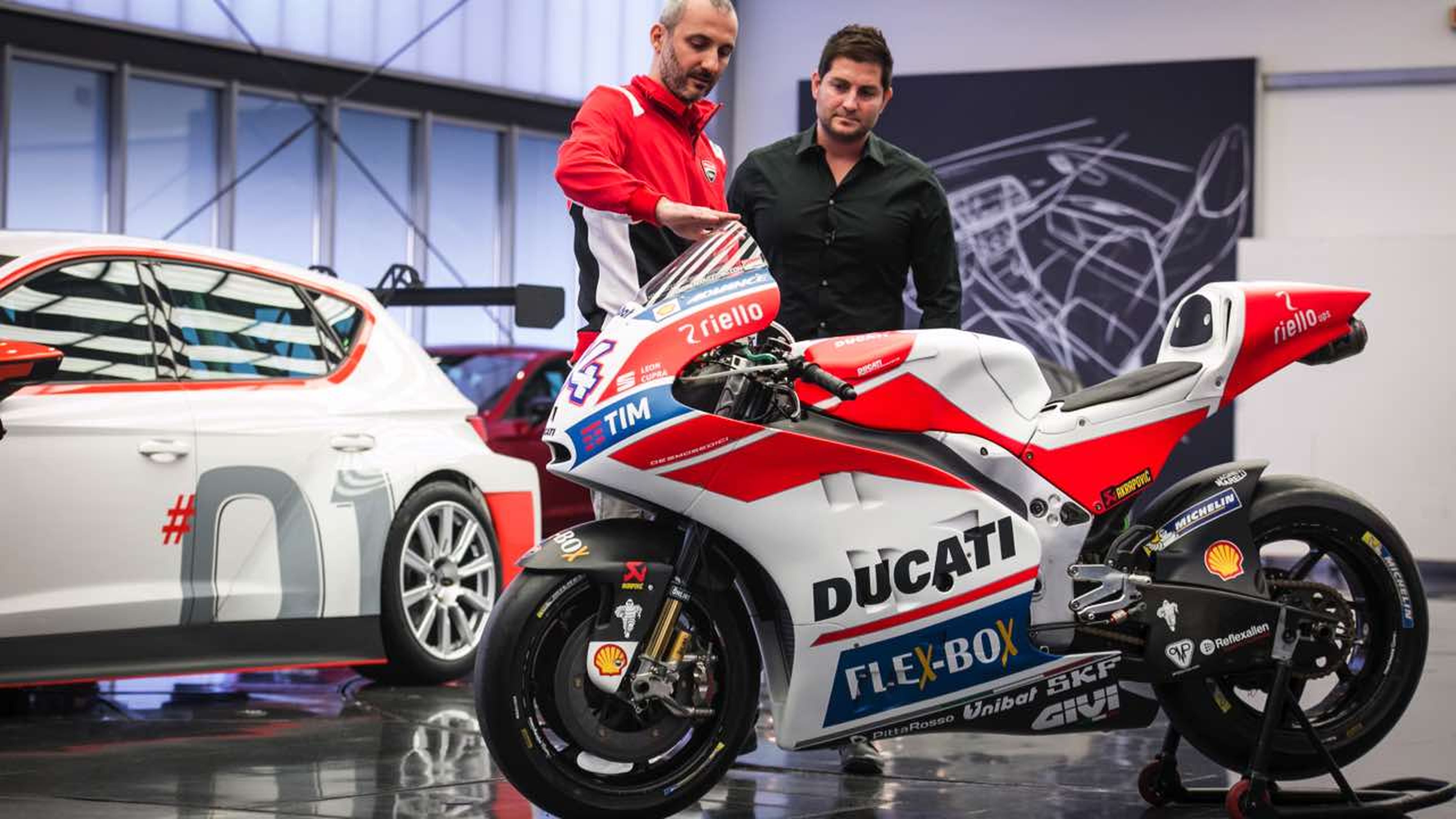 Preparados, listos ¡ya! Ésta es Ducati GP, la motocicleta eléctr