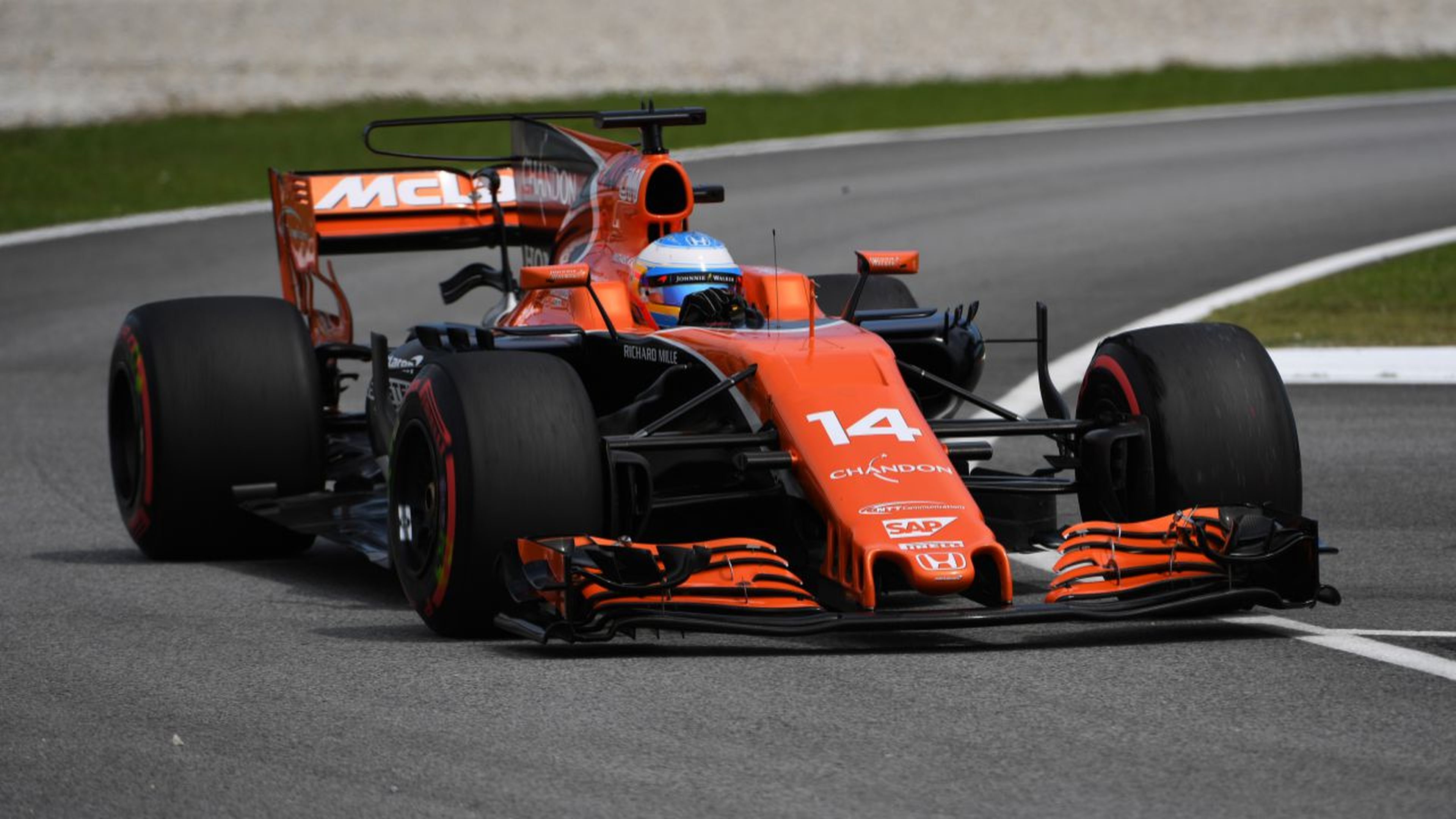 Fernando Alonso en la clasificación del GP de Malasia
