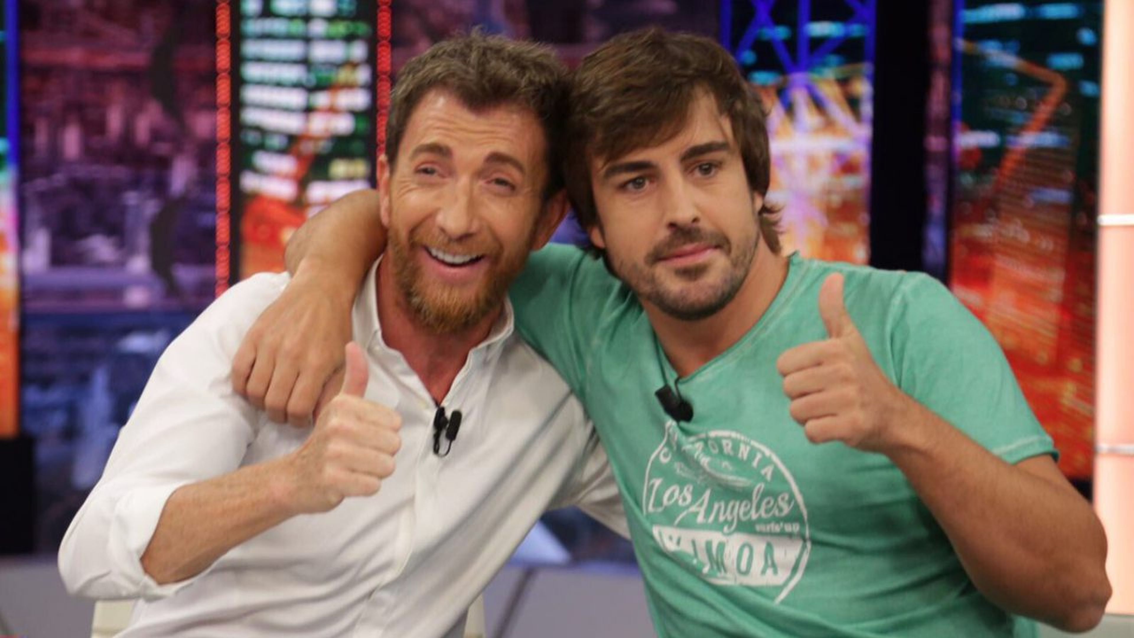 Fernando Alonso y Pablo Motos