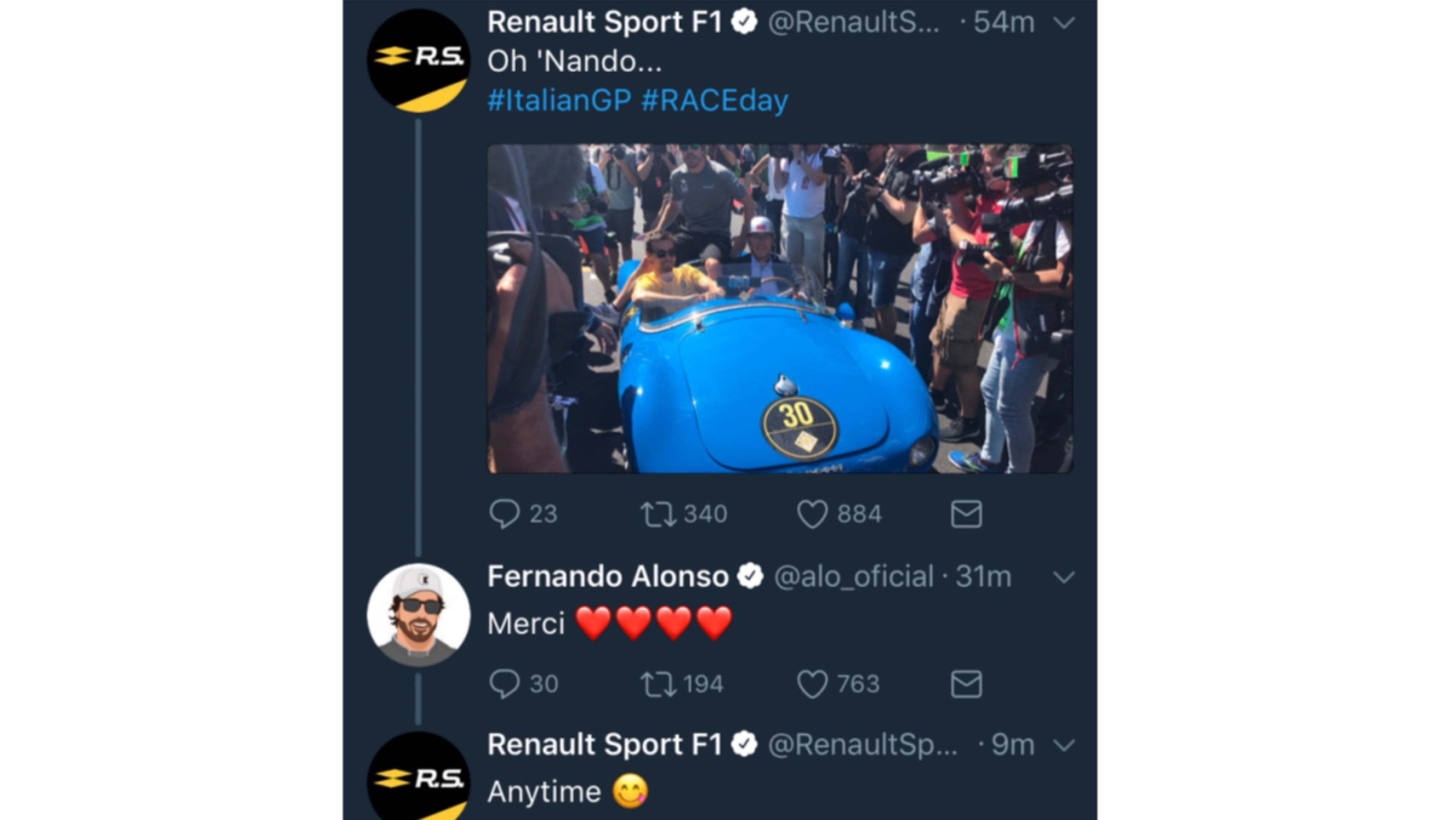 GP Italia 2017 - twitter