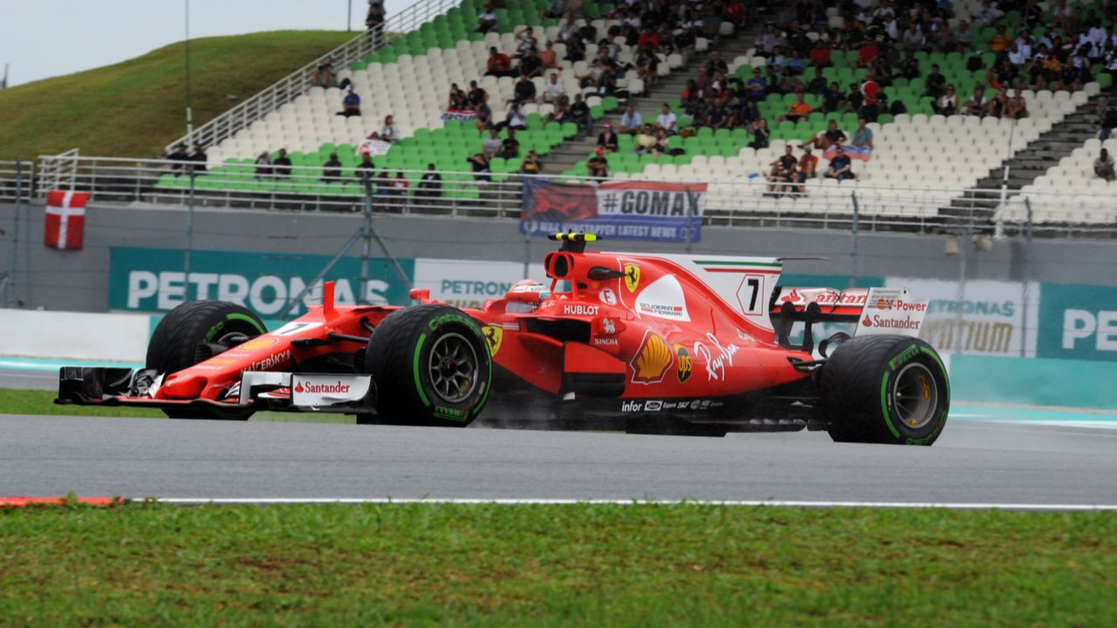 Kimi Räikkönen, en los Libres 3 de Malasia