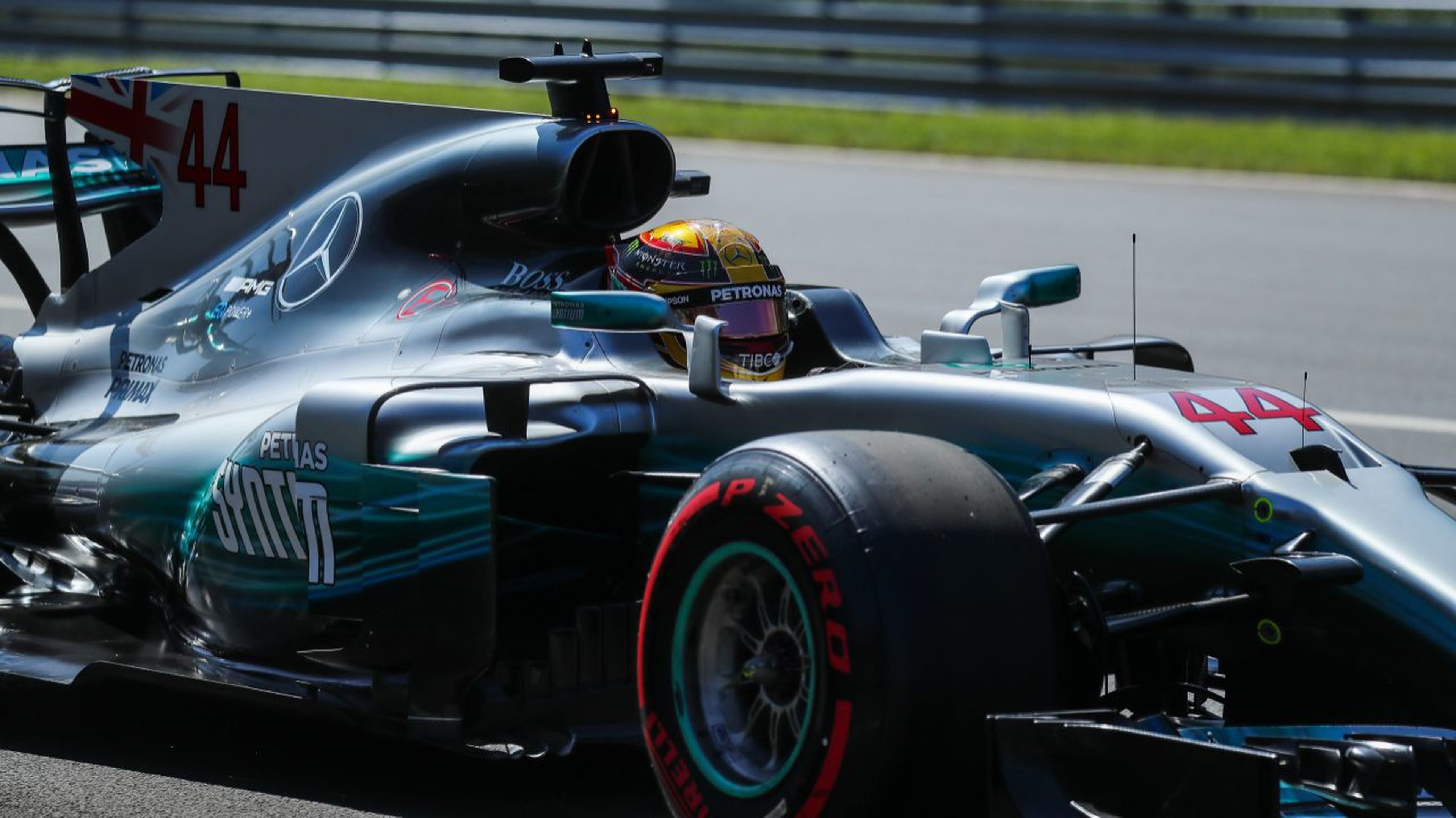 Lewis Hamilton, en el GP de Italia