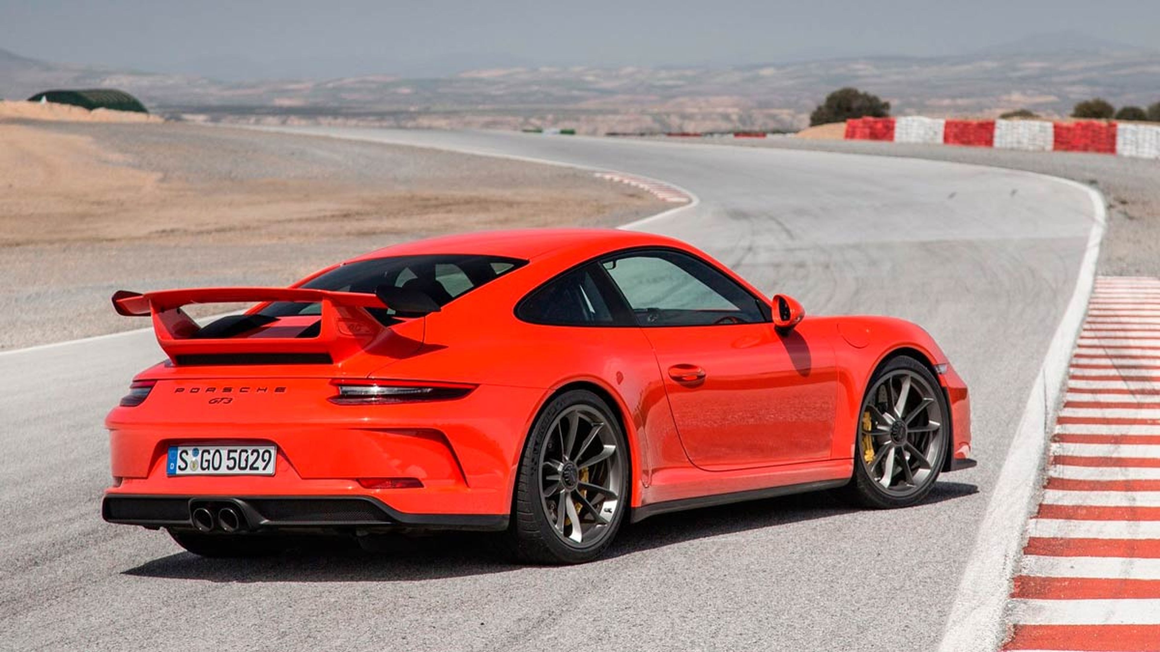 motores atmosféricos que giran más arriba: Porsche 911 GT3