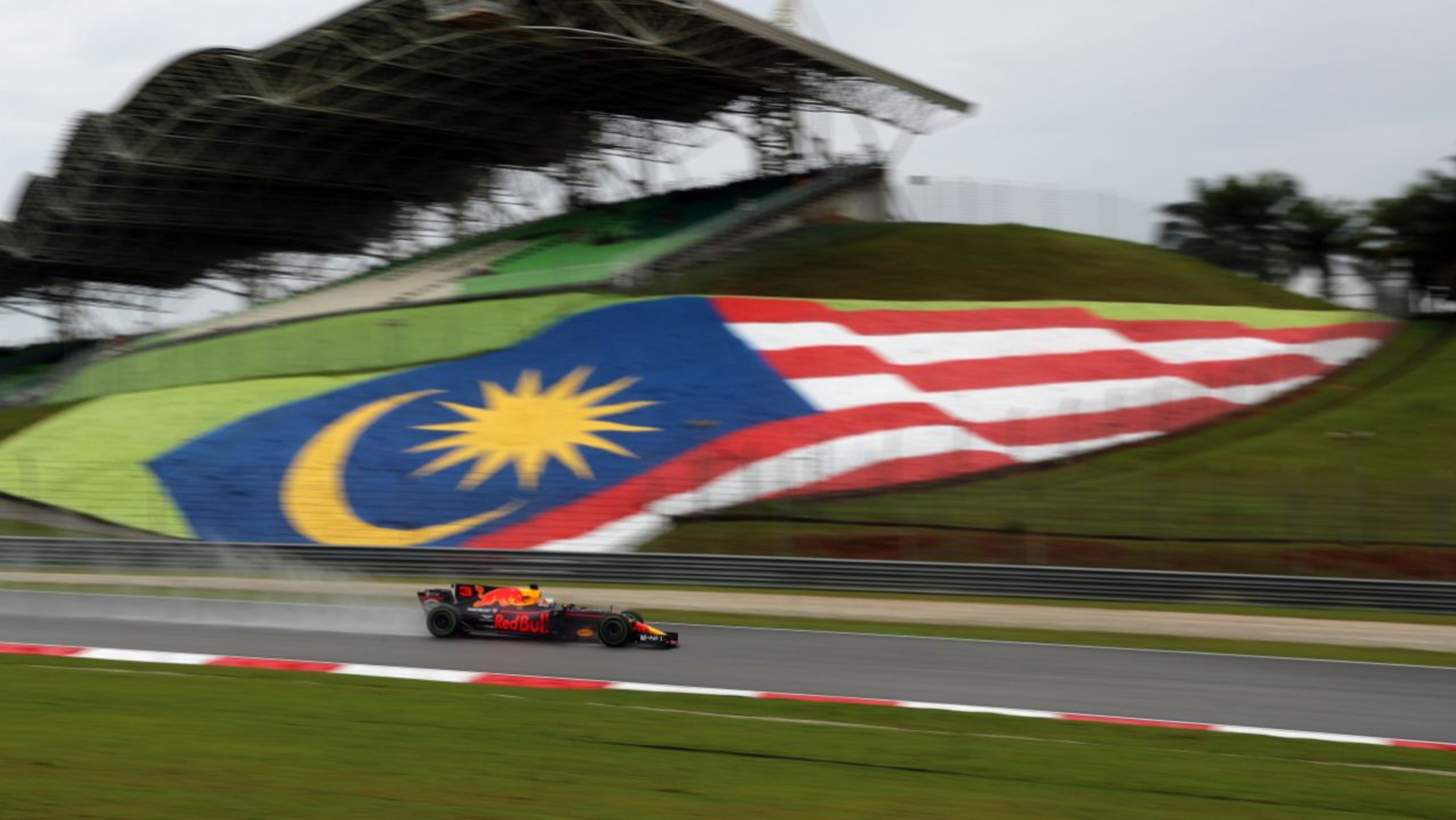 Red Bull en el GP de Malasia 2017