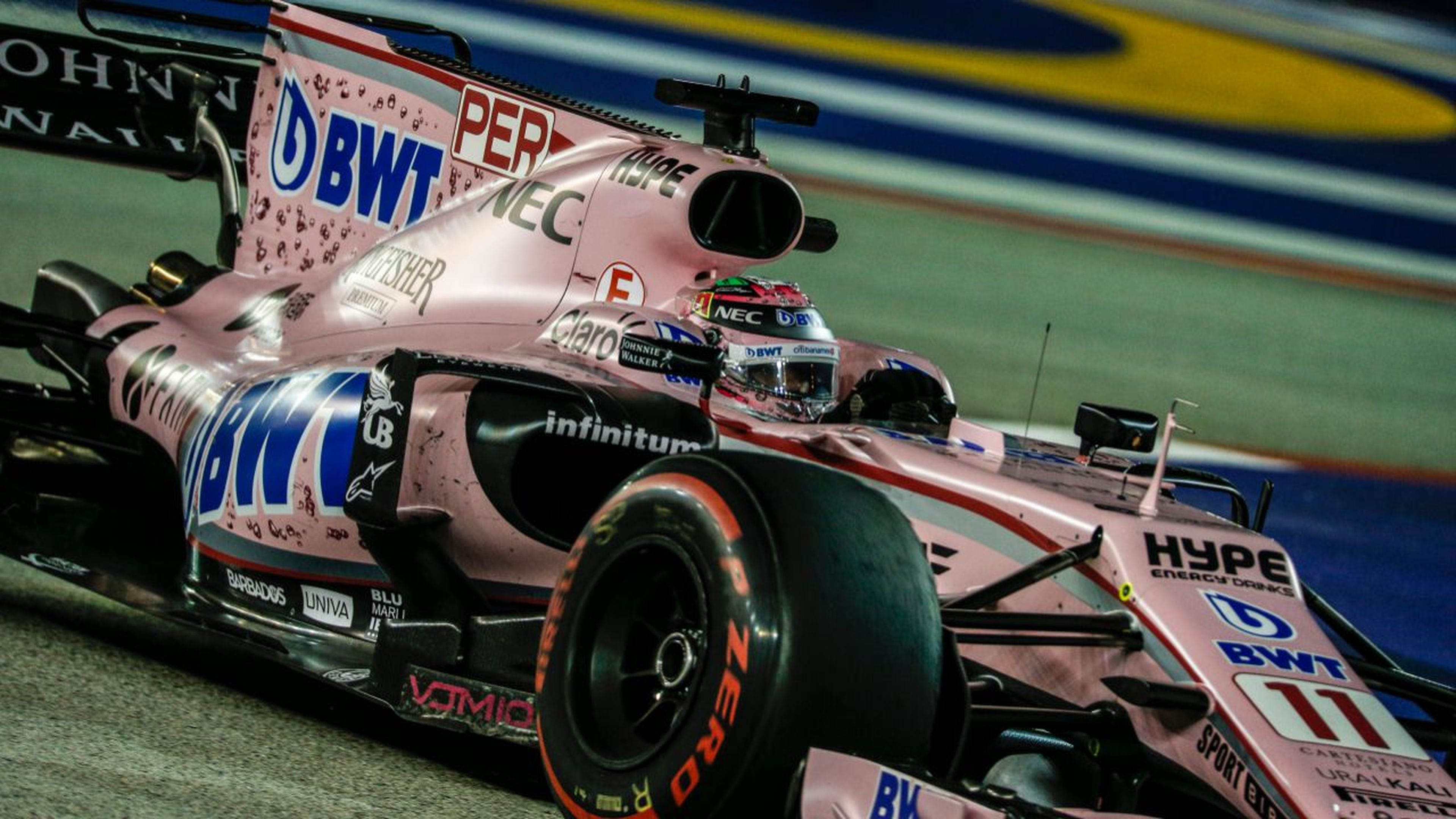 Sergio Pérez, piloto de Force India
