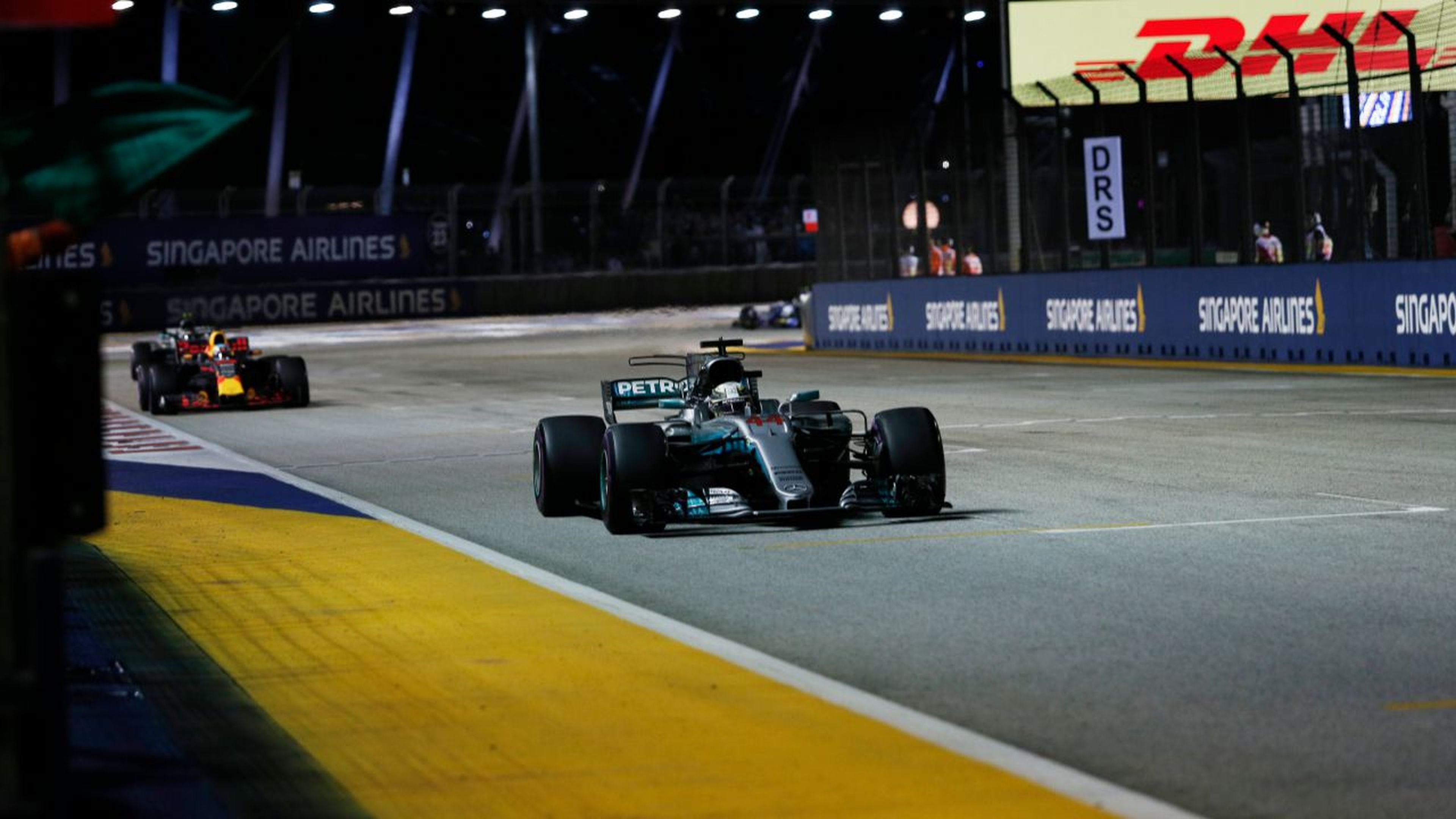 Victoria de Lewis Hamilton en el GP de Singapur
