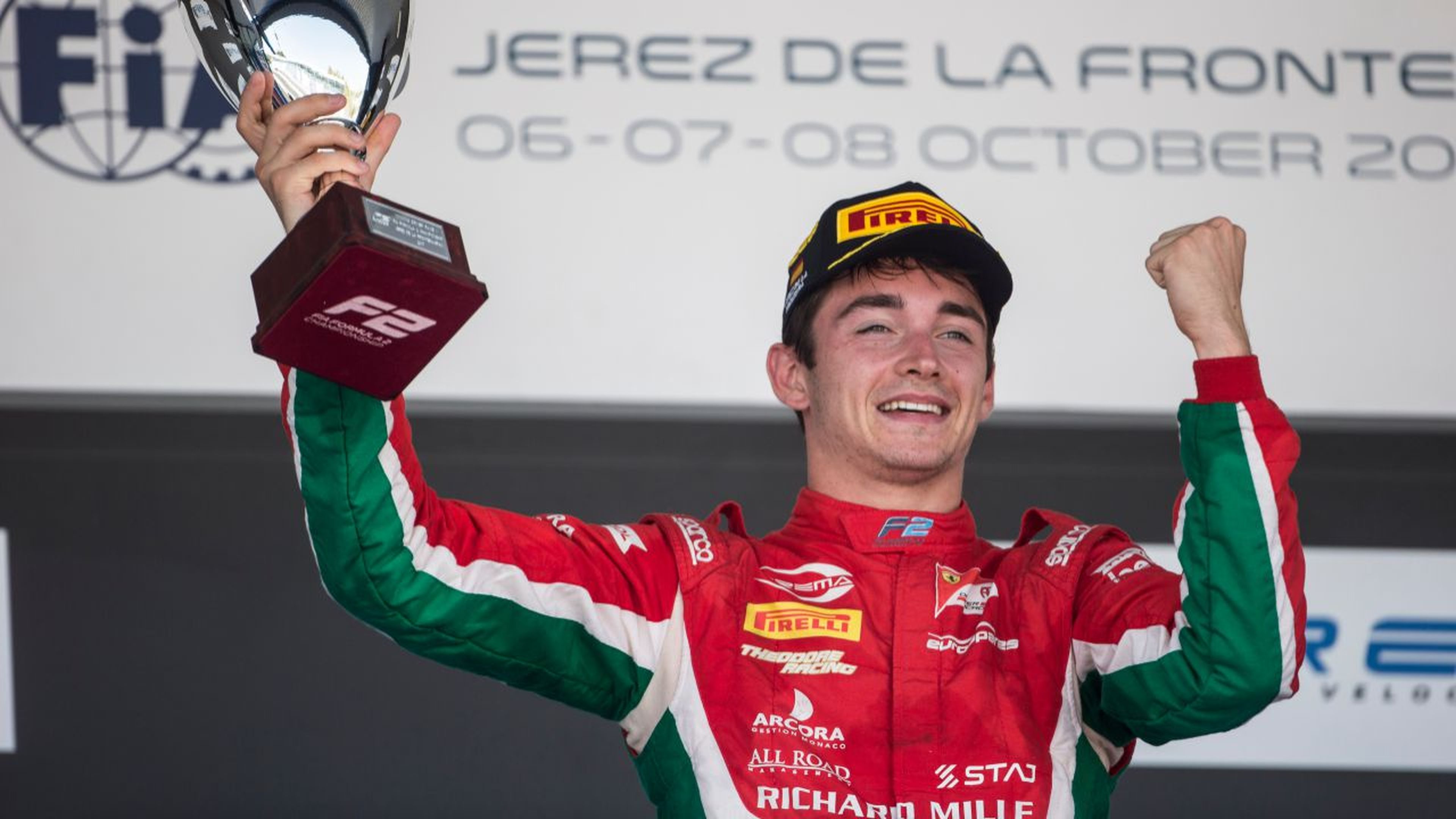 Charles Leclerc gana en Jerez