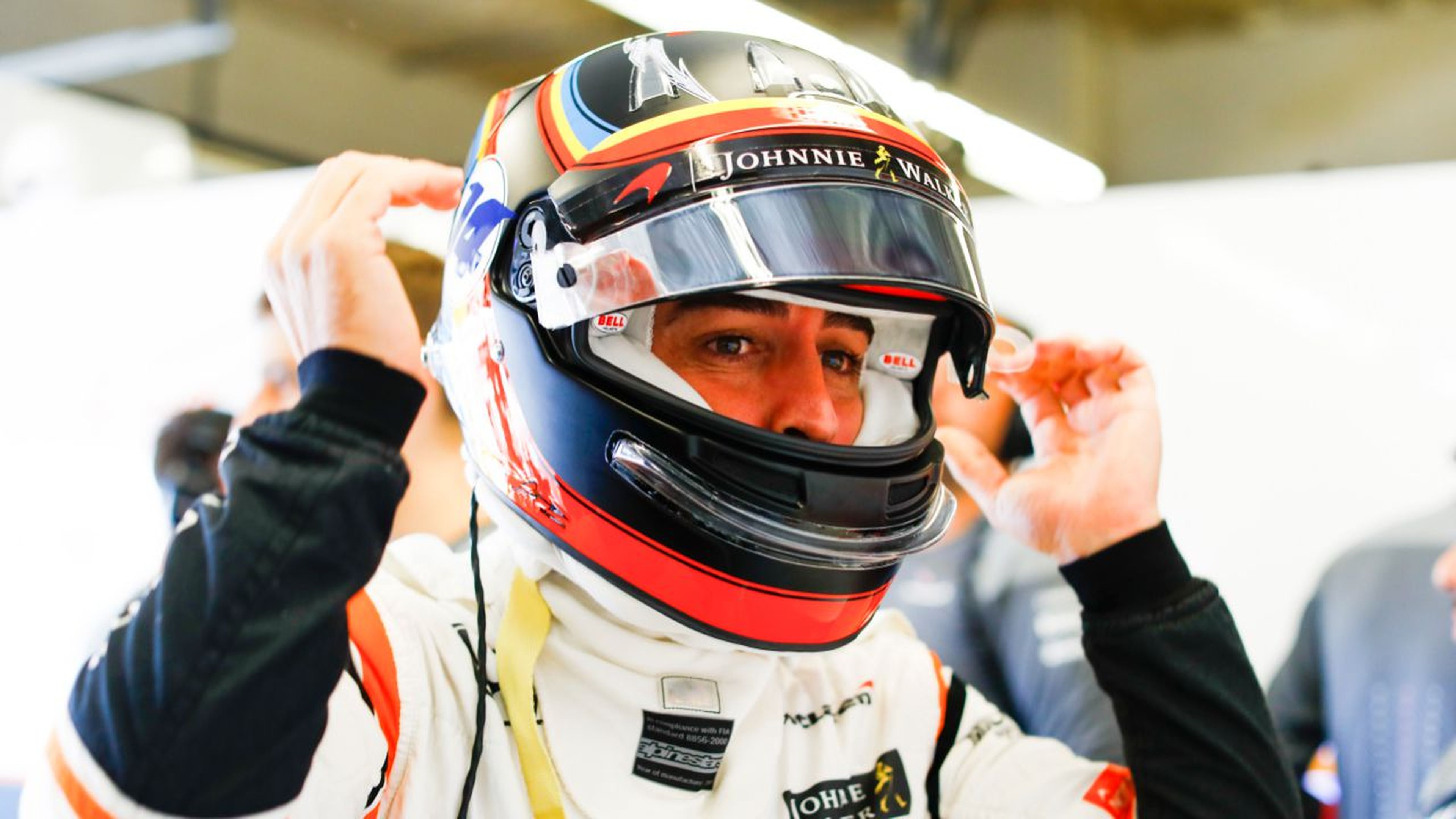 Fernando Alonso, en la clasificación para GP EEUU F1 2017