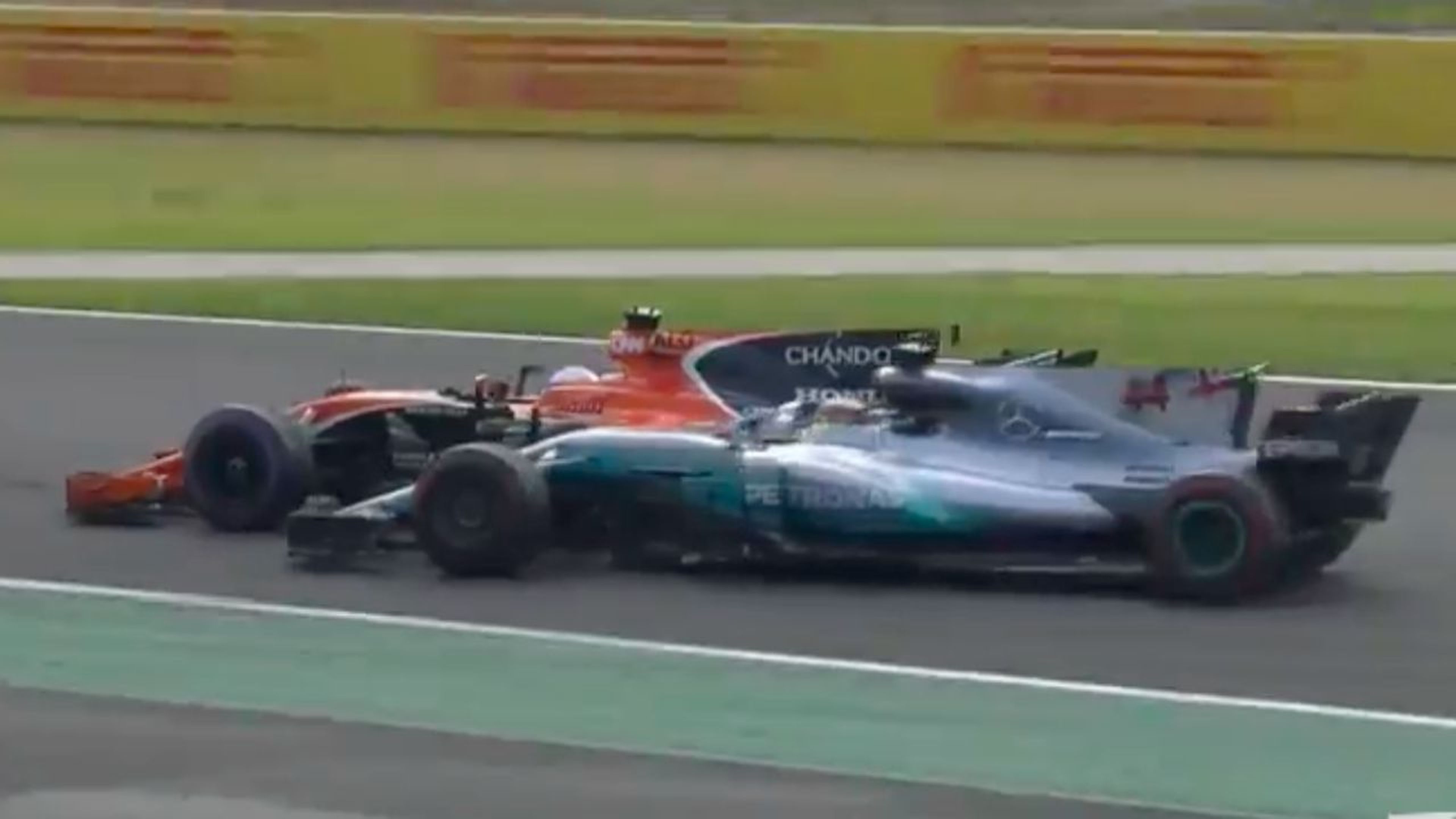 Lucha de Hamilton y Alonso en México