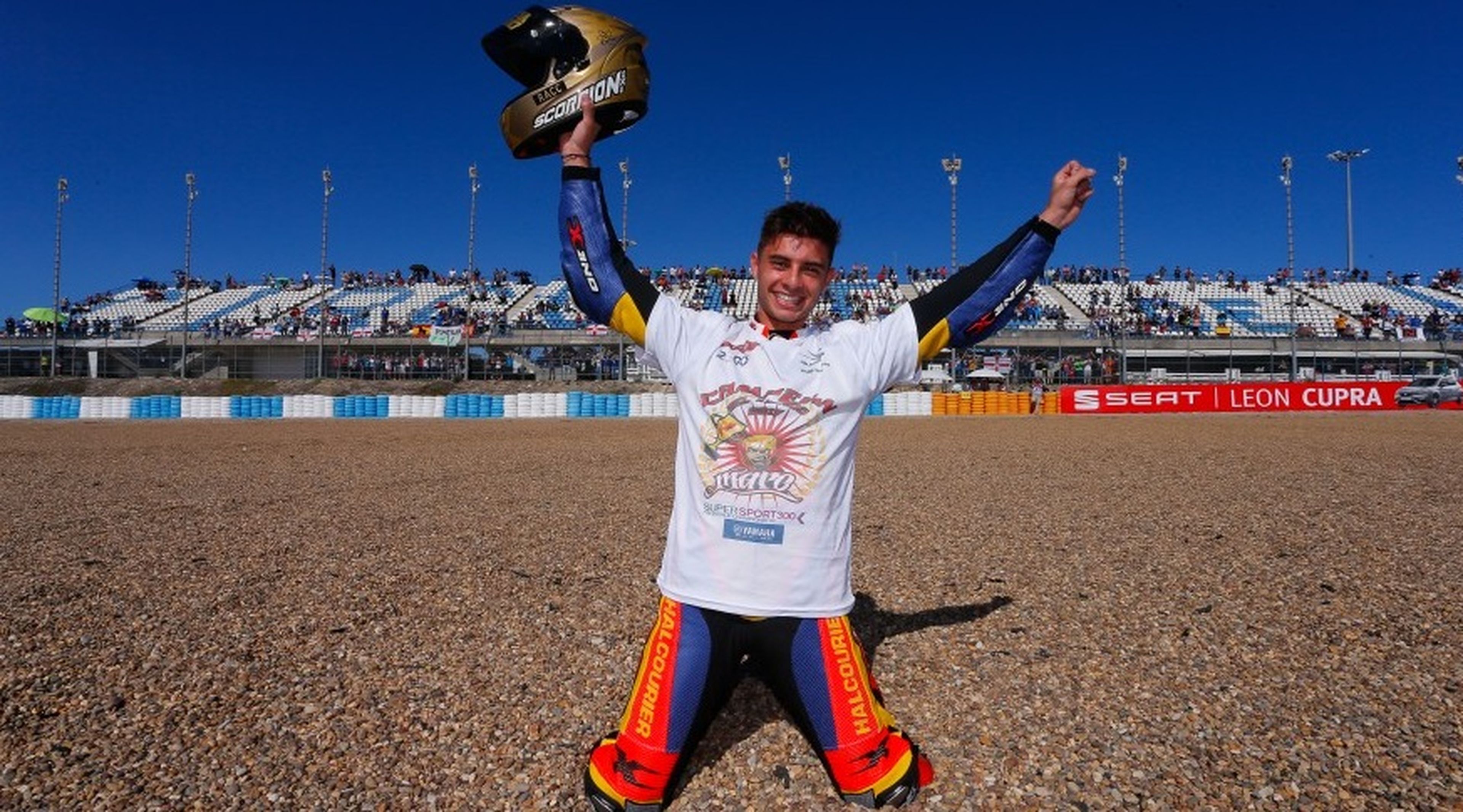 Marc García, campeón de Europa de Supersport 300