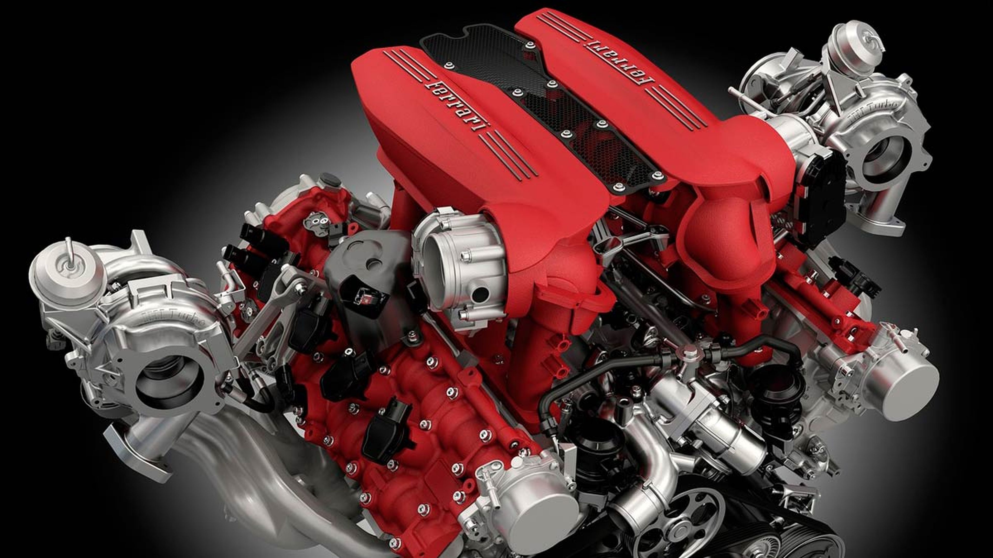 Mejores motores biturbo: Ferrari 488 GTB