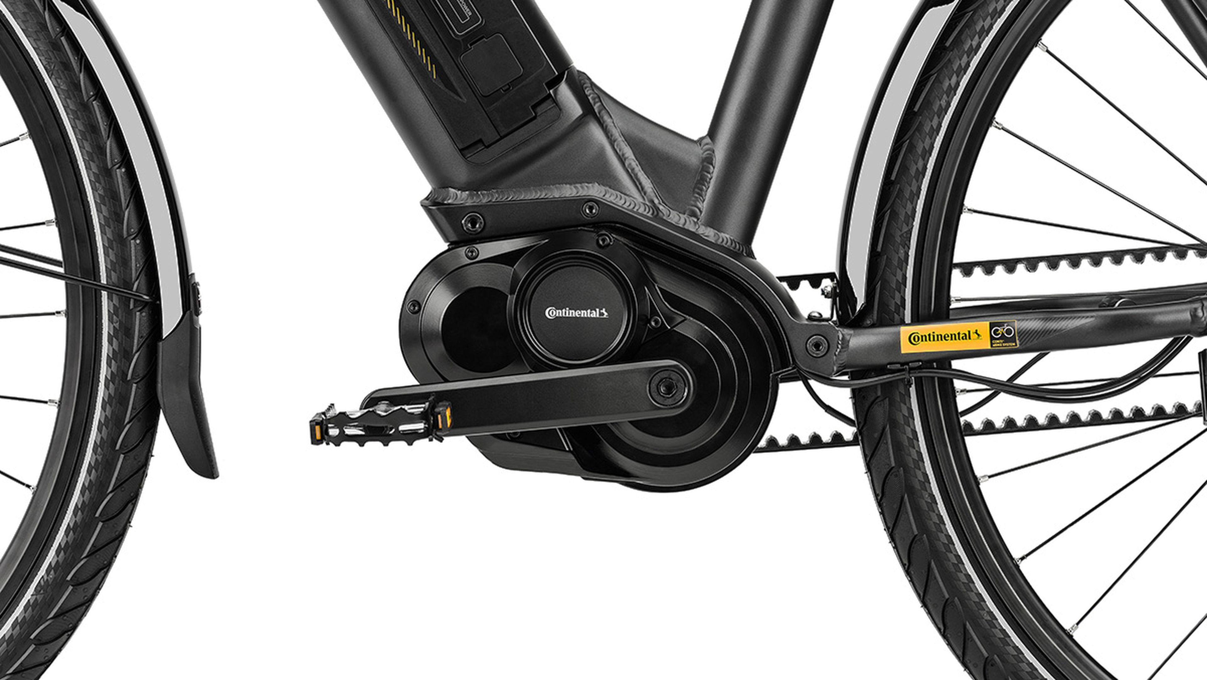 Continental presenta un motor eléctrico de 48 voltios para bicicletas