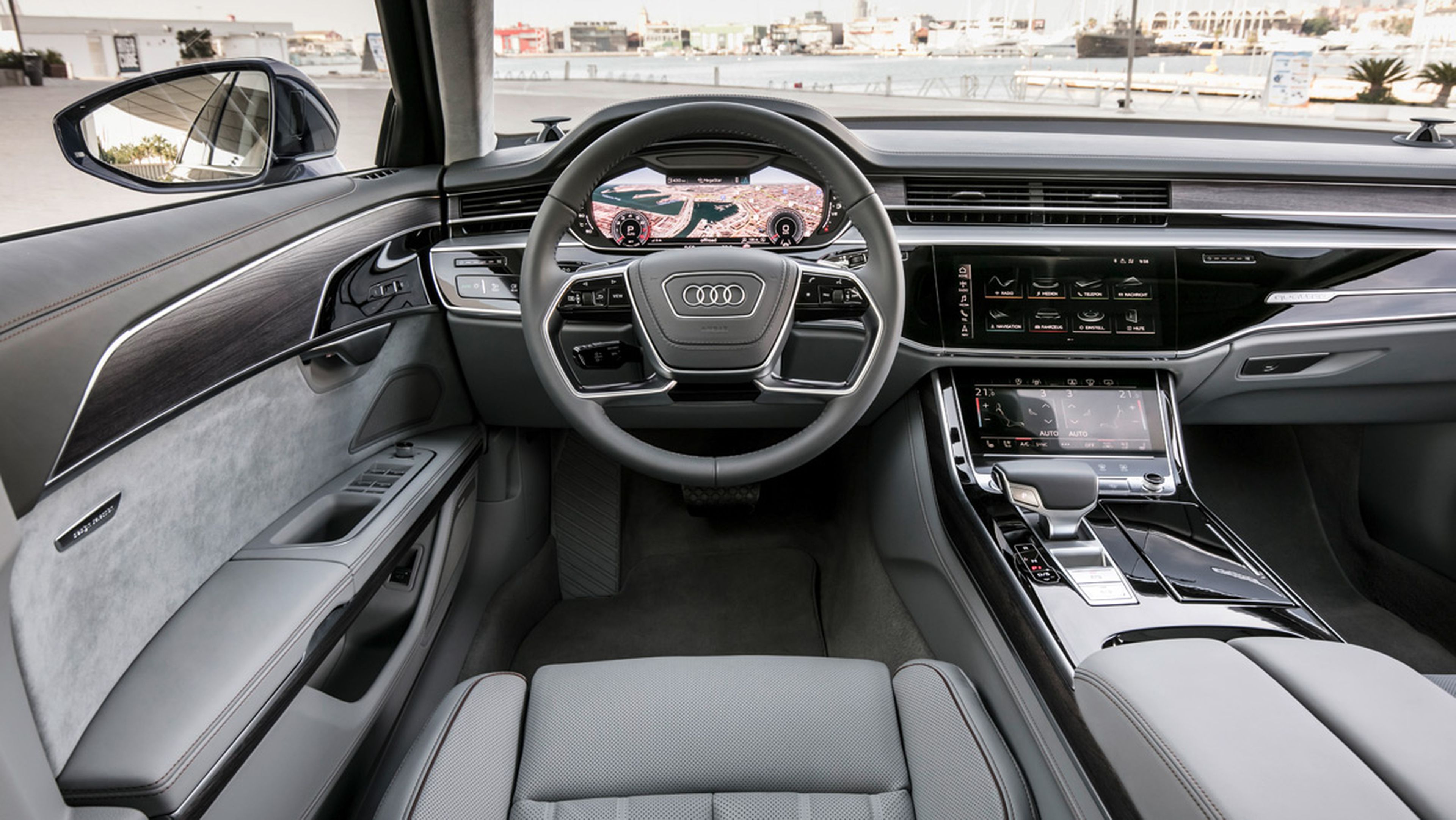 Prueba Audi A8 2017 (puesto conducción)