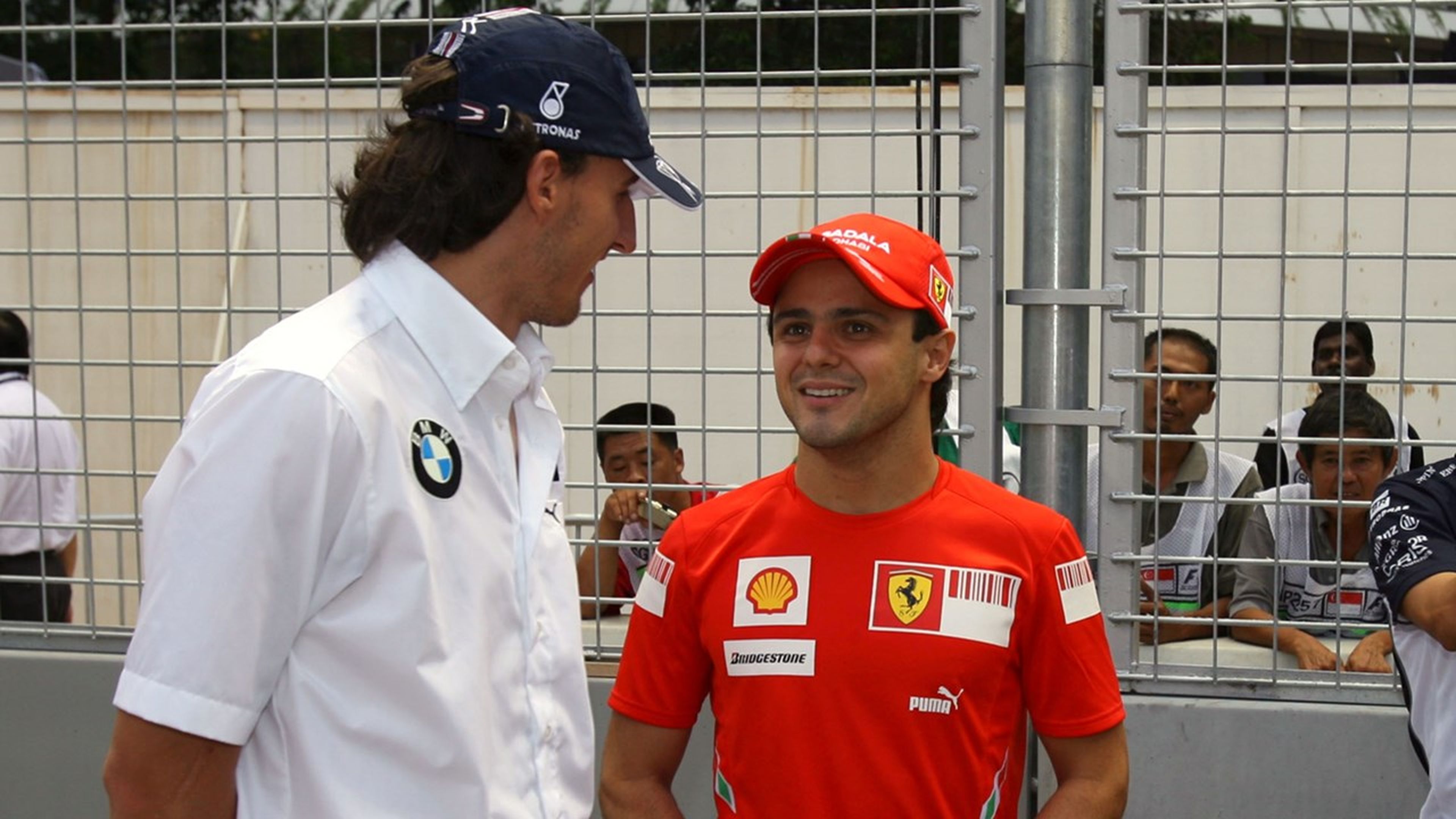 Robert Kubica y Felipe Massa