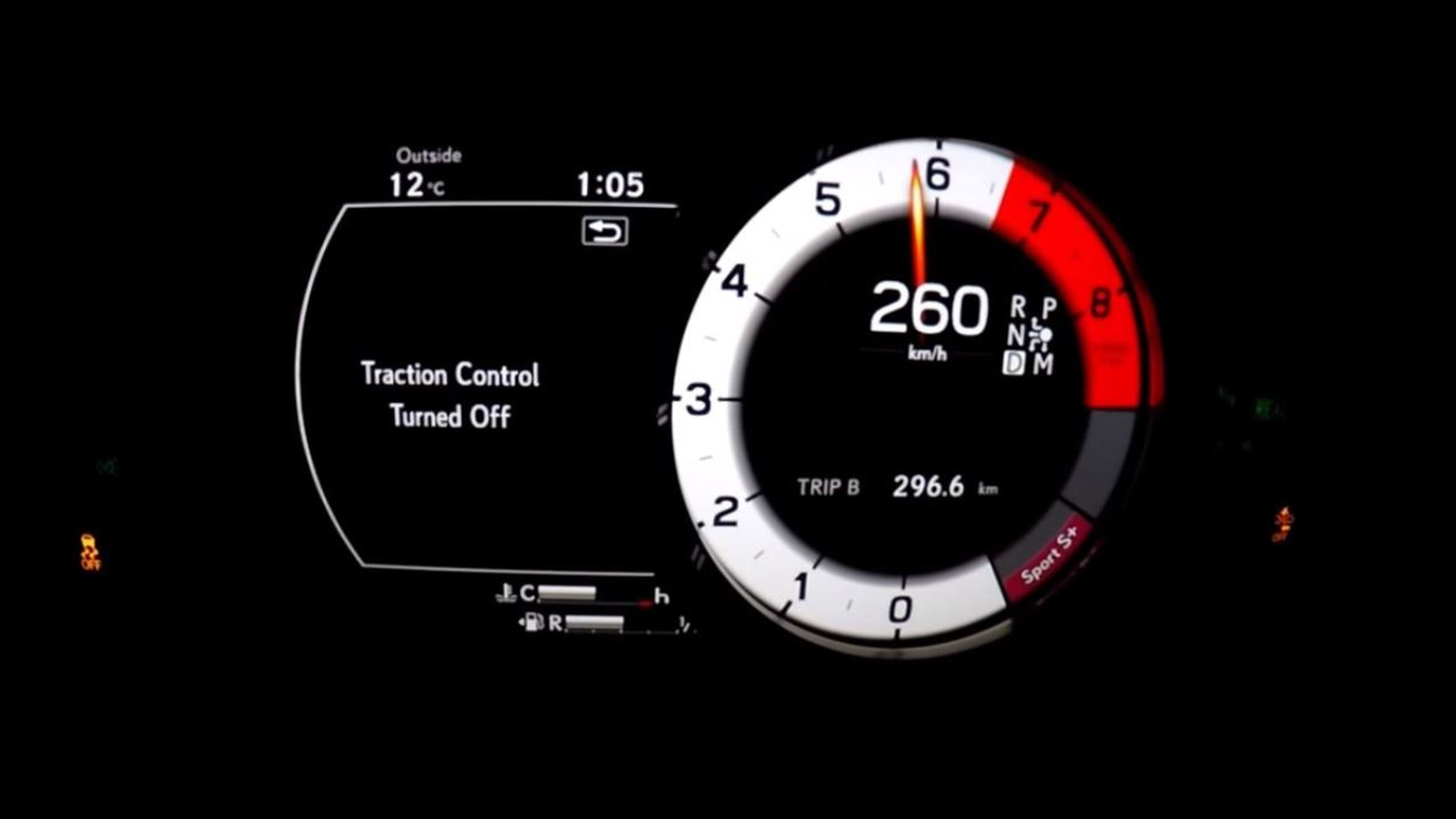 aceleración Lexus LC 500h