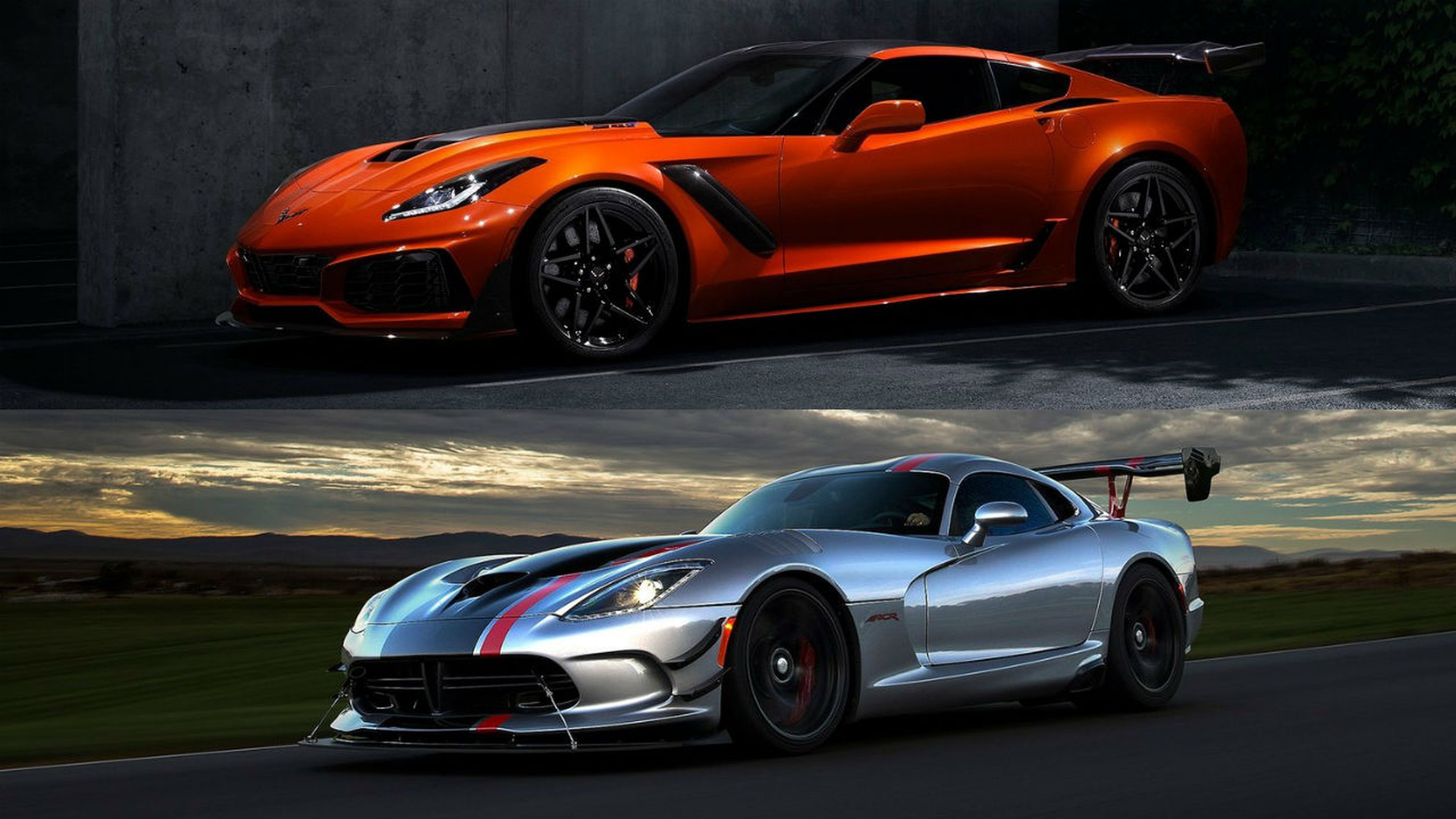 ¿Cuál es mejor, Corvette ZR1 o Viper ACR?