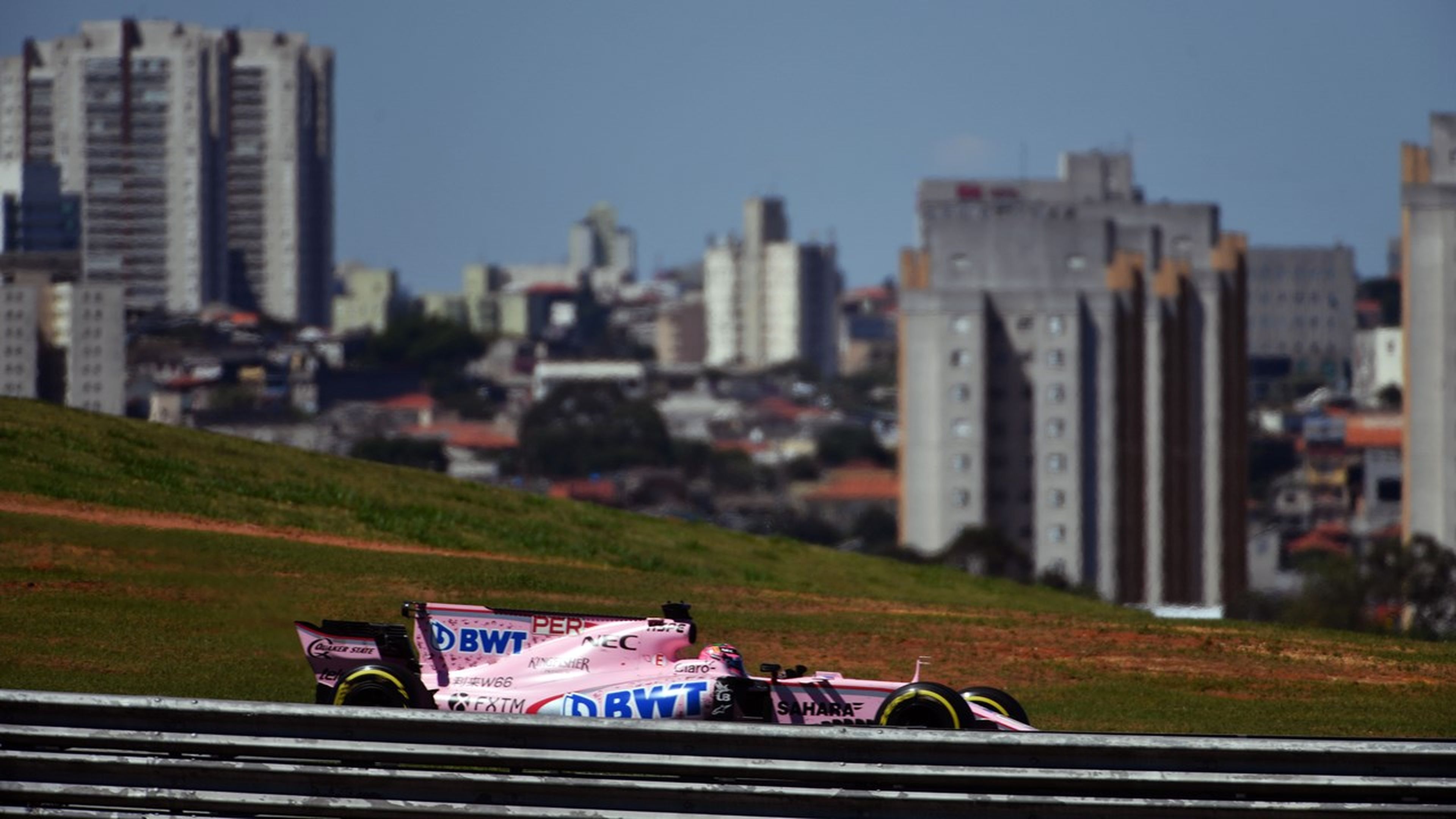 Force India en Brasil