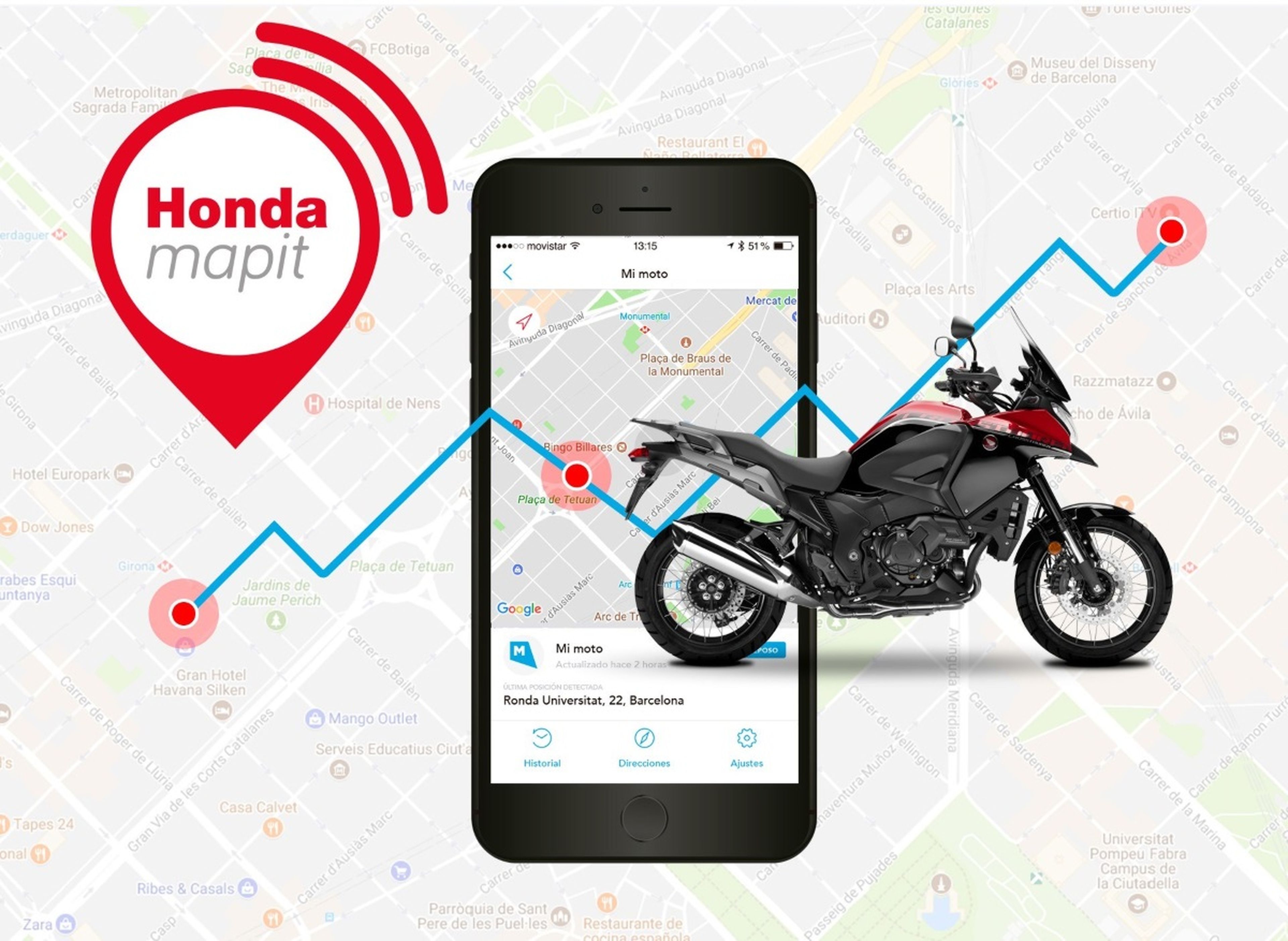 Honda Mapit: un sistema que te dice dónde está tu moto en caso de robo