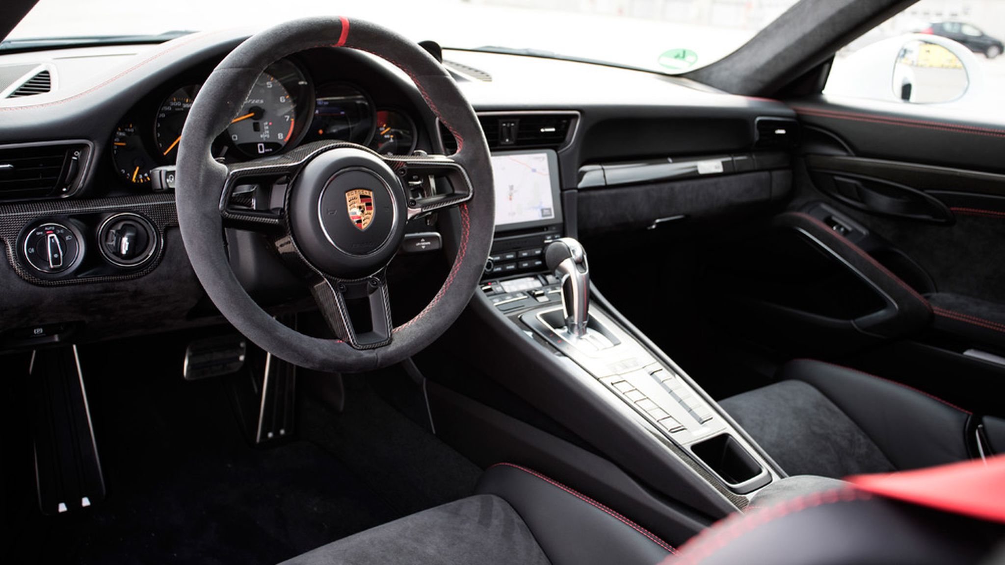 Interior del Porsche 911 GT2 RS