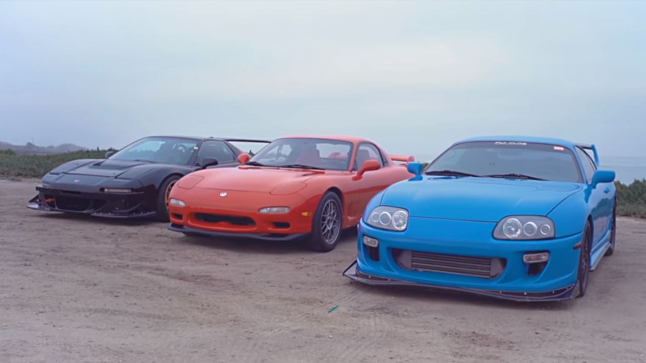 Toyota Supra Рё Mazda rx7