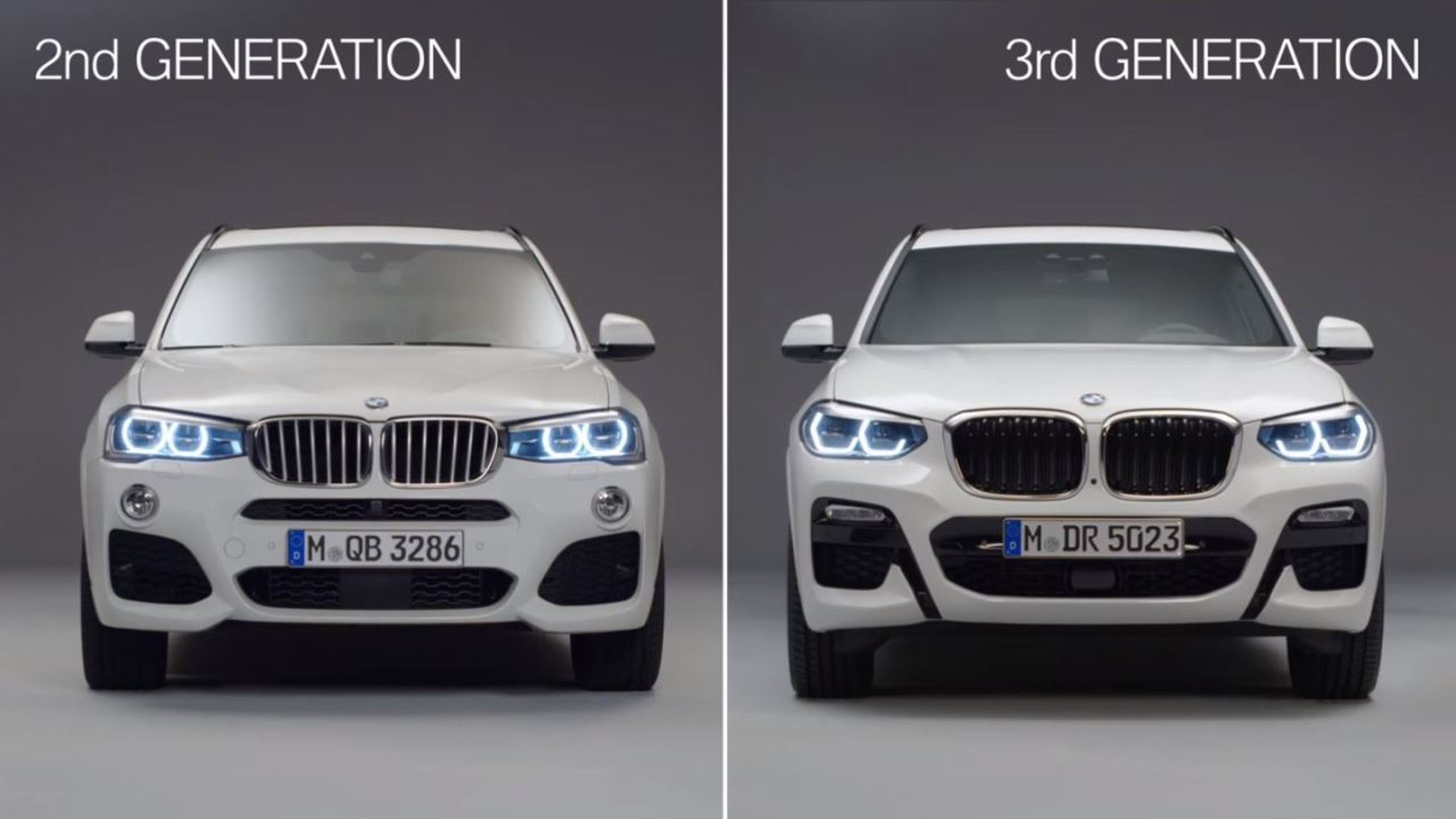 BMW X3 G01 vs BMW X3 F25