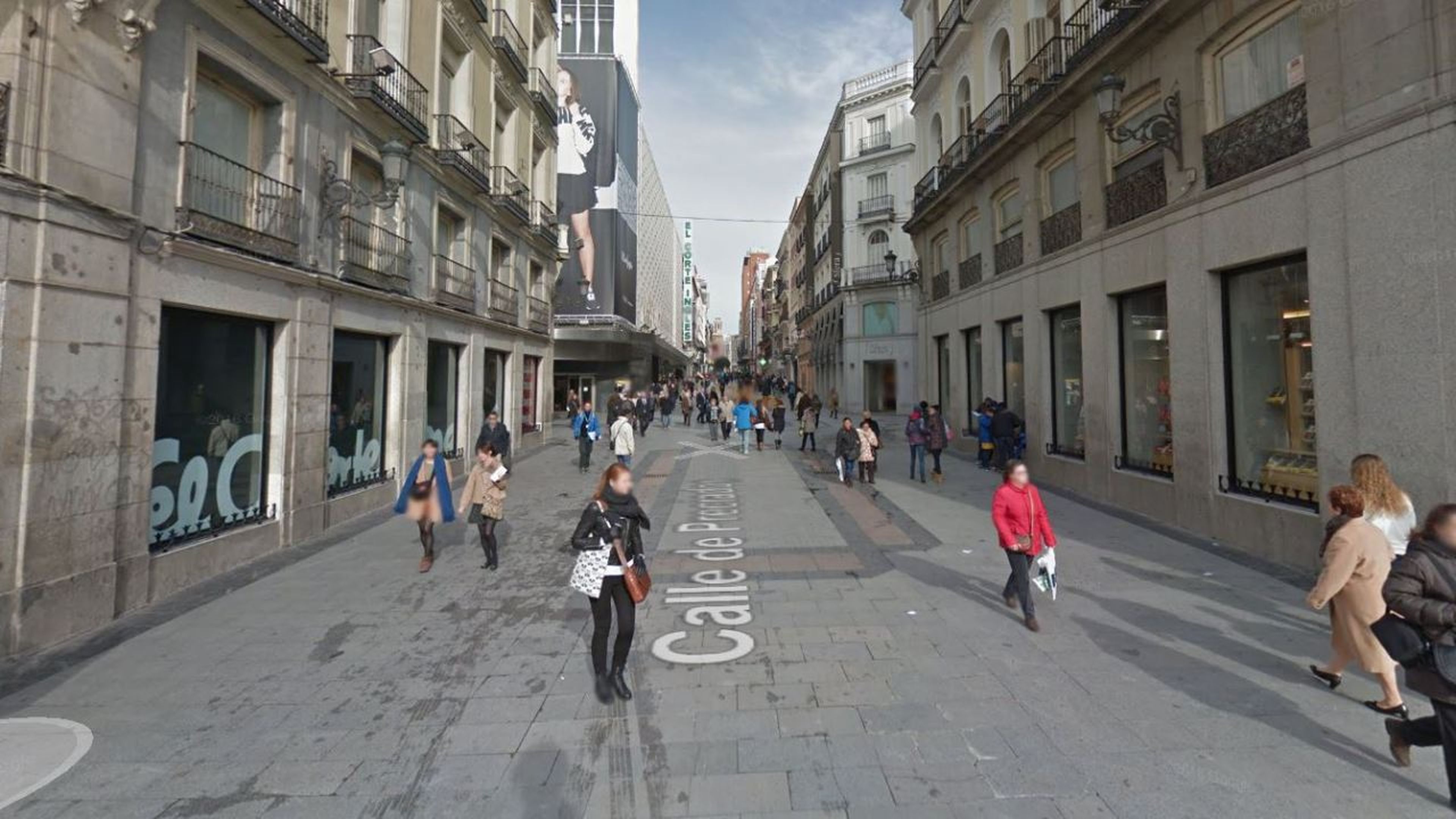 Calle Preciados Madrid