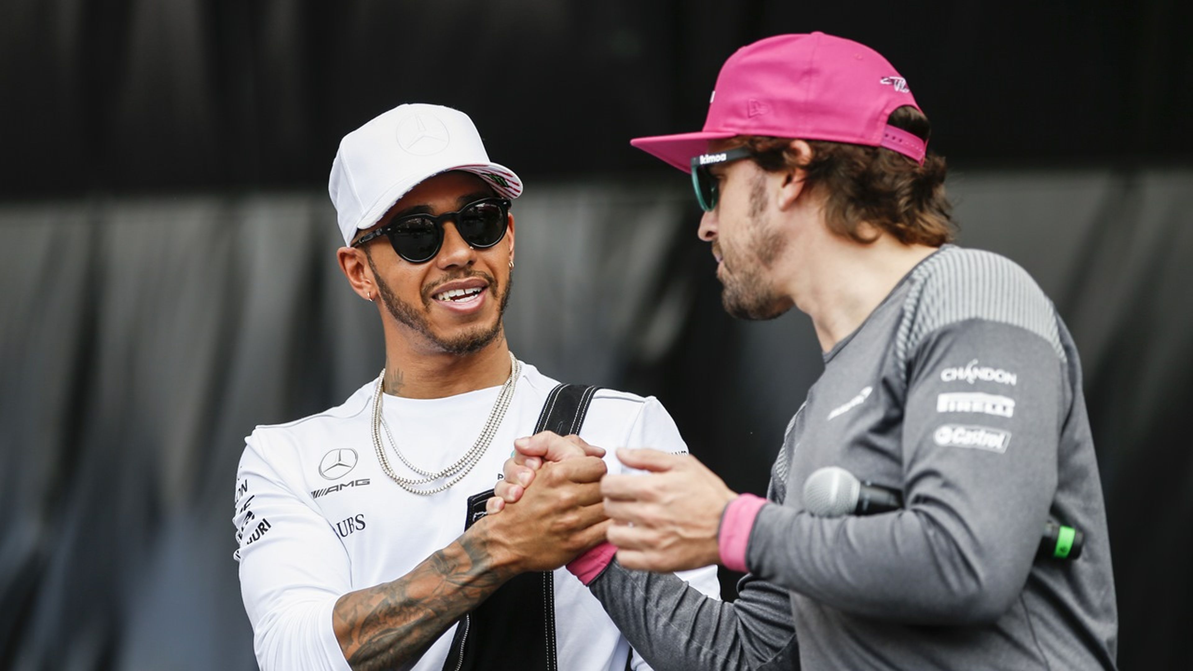 Hamilton y Alonso