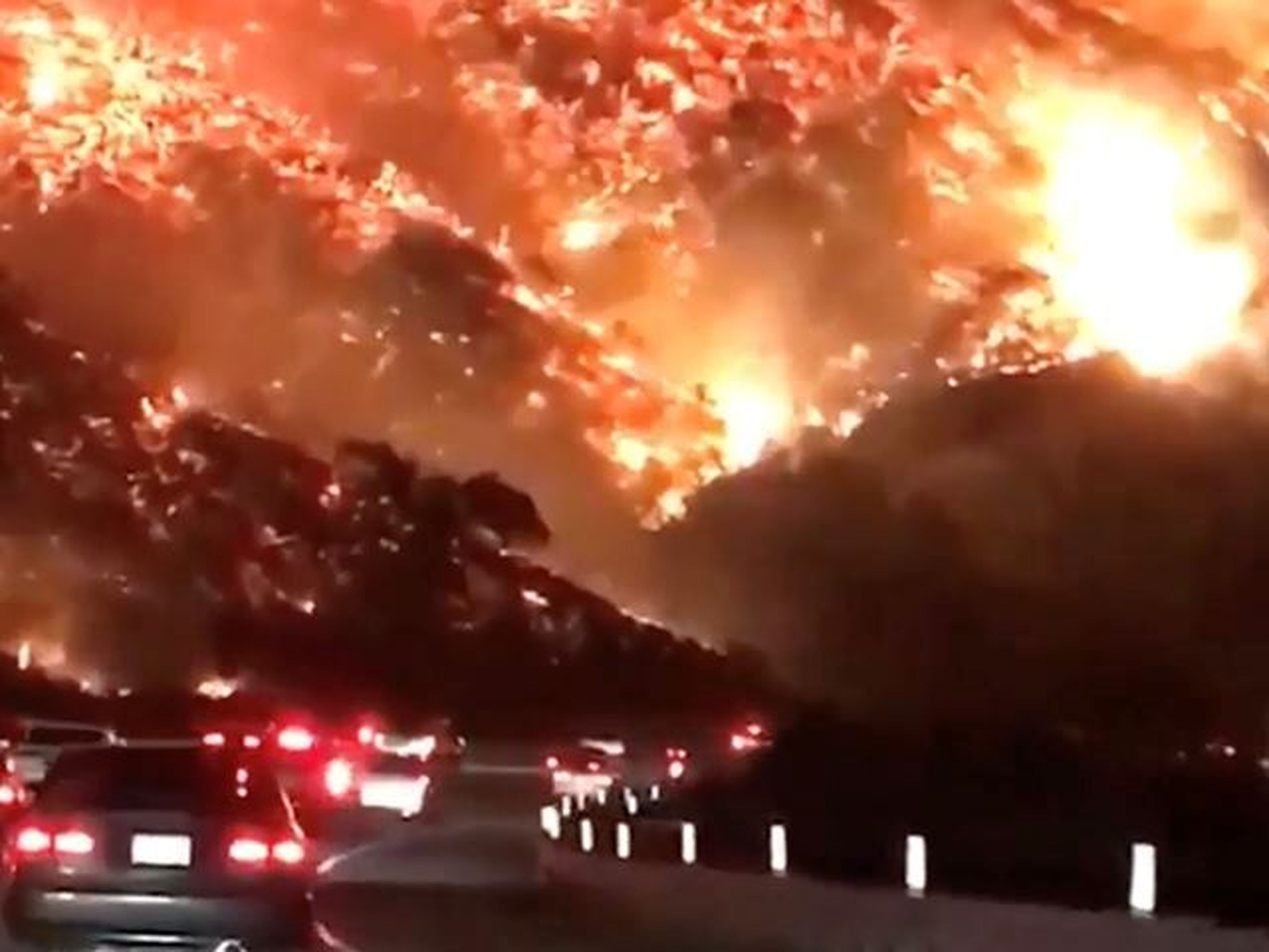 Incendio Los Ángeles