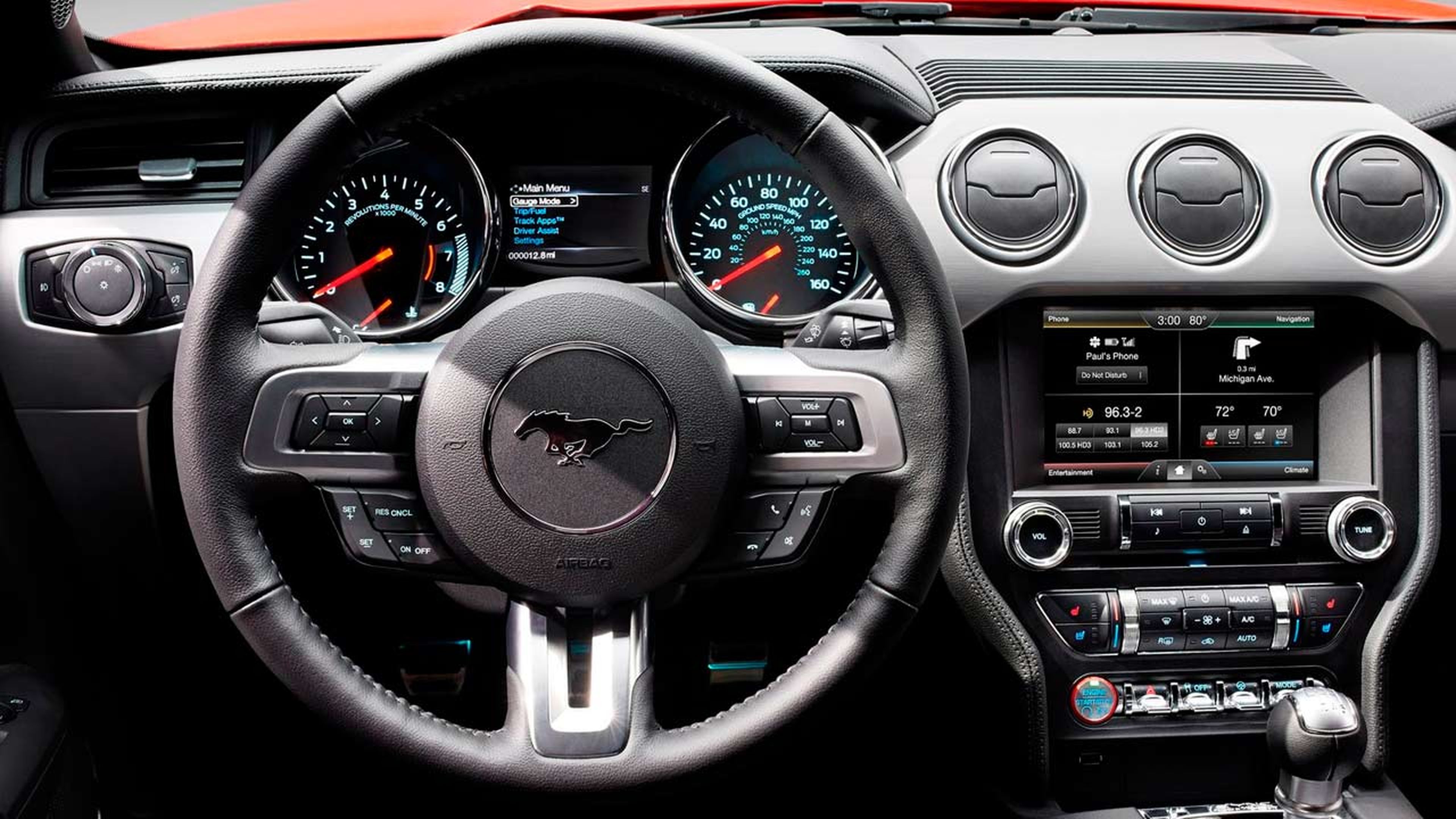 interior Ford Mustang GT 5.0