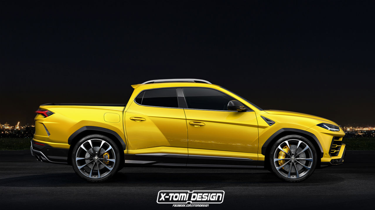 Lamborghini Urus Pick-Up, ¿lo llegaremos a ver? -