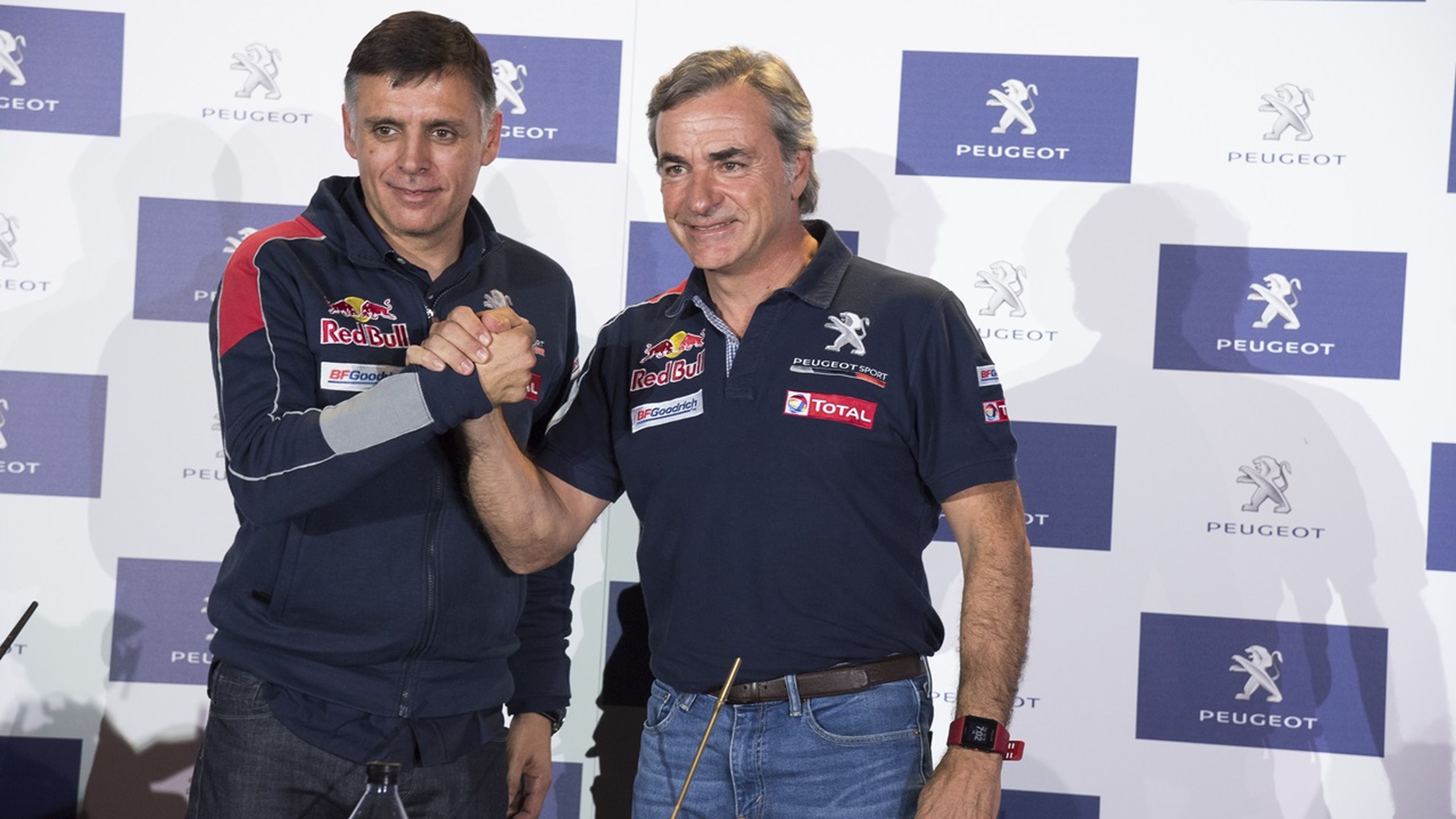 Presentación del Dakar 2018 de Carlos Sainz