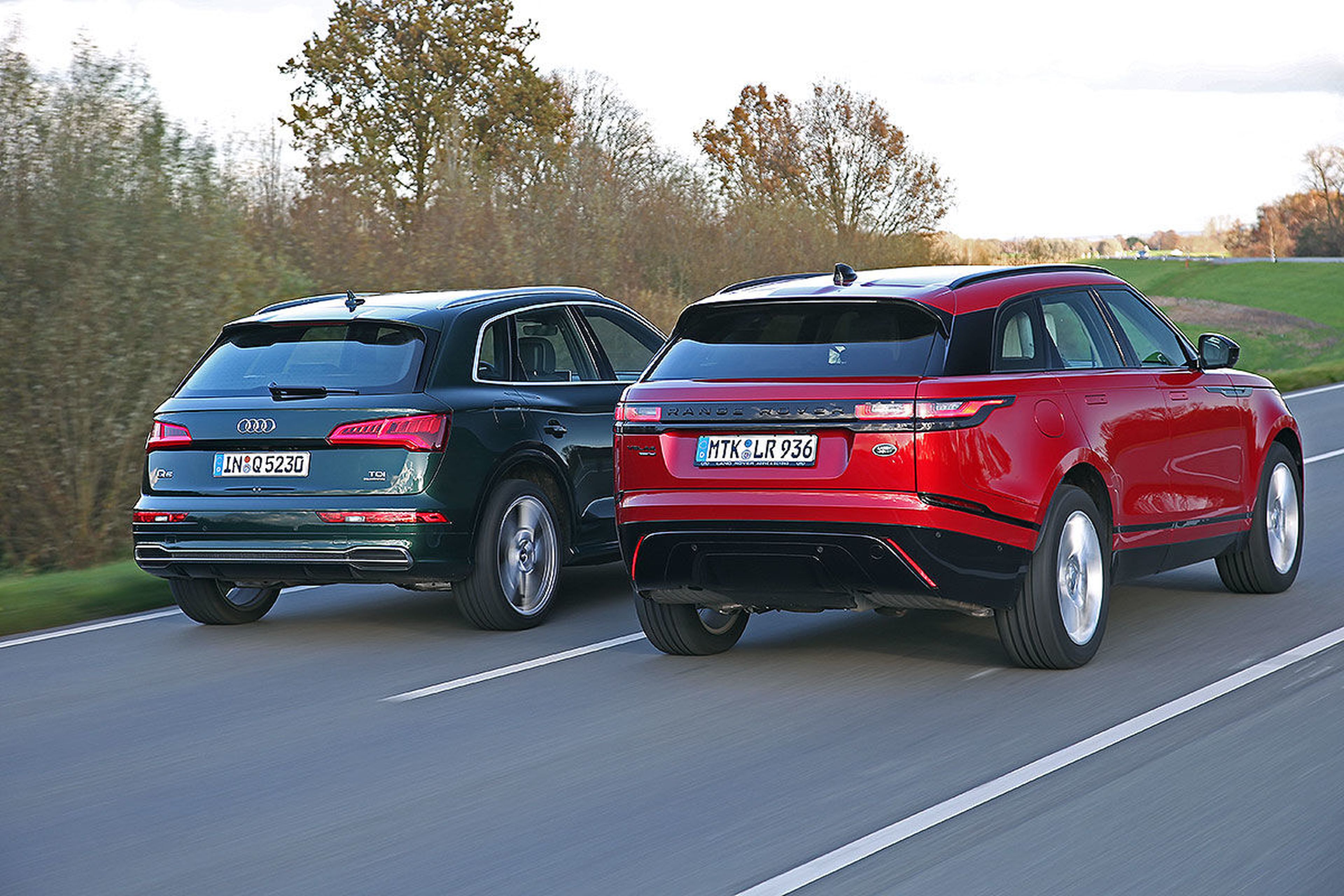 Range Rover Velar vs Audi Q5