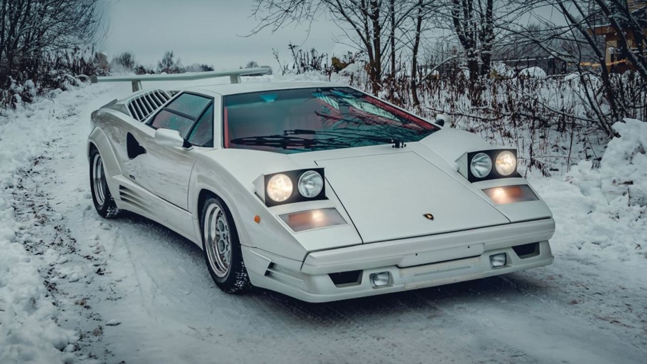 A subasta este Lamborghini Countach 25º Aniversario de 1991 -