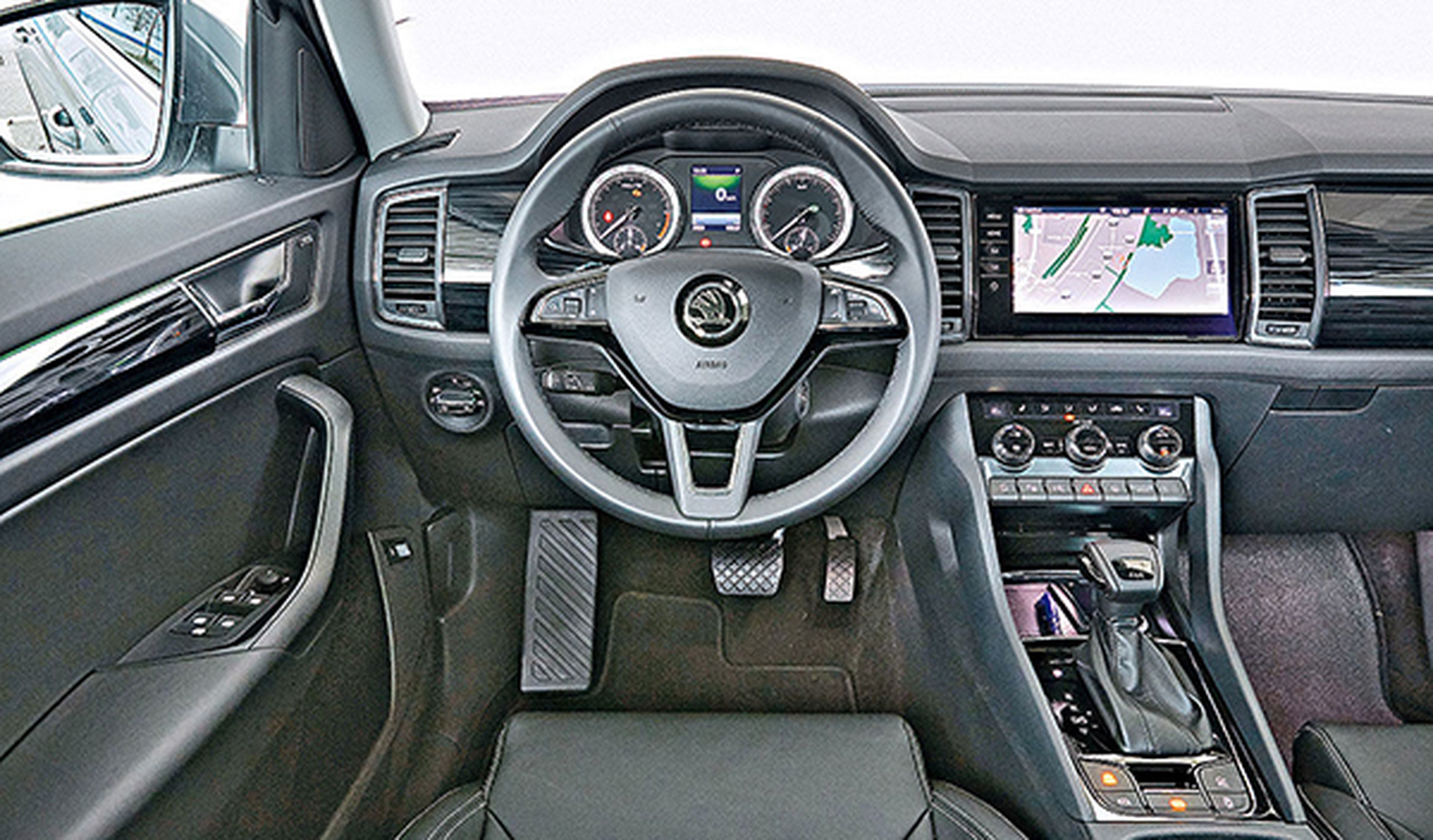 Al volante. Comparativa: Skoda Kodiaq vs Volkswagen Tiguan Allspace