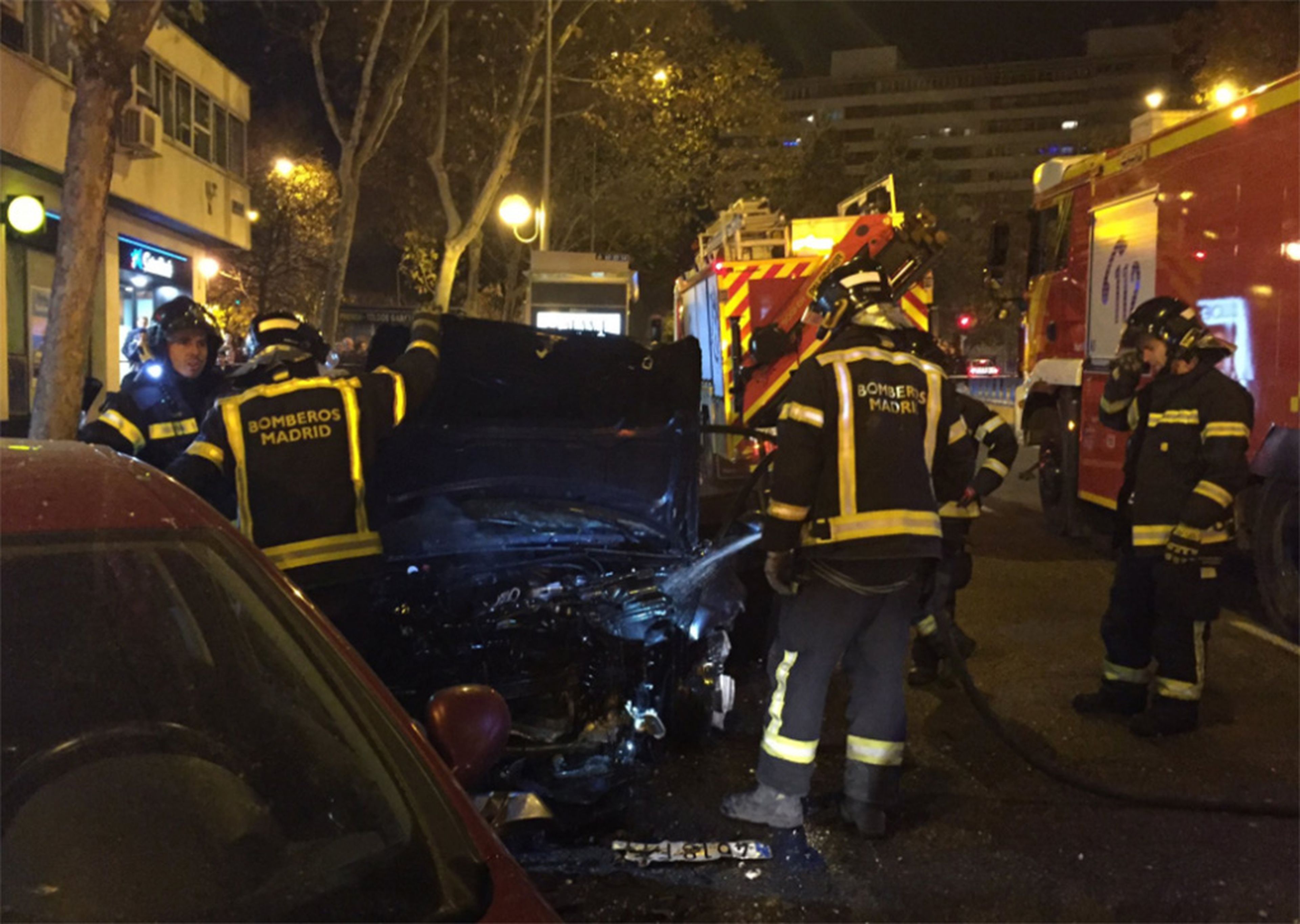Accidente Avda Mediterráneo Madrid