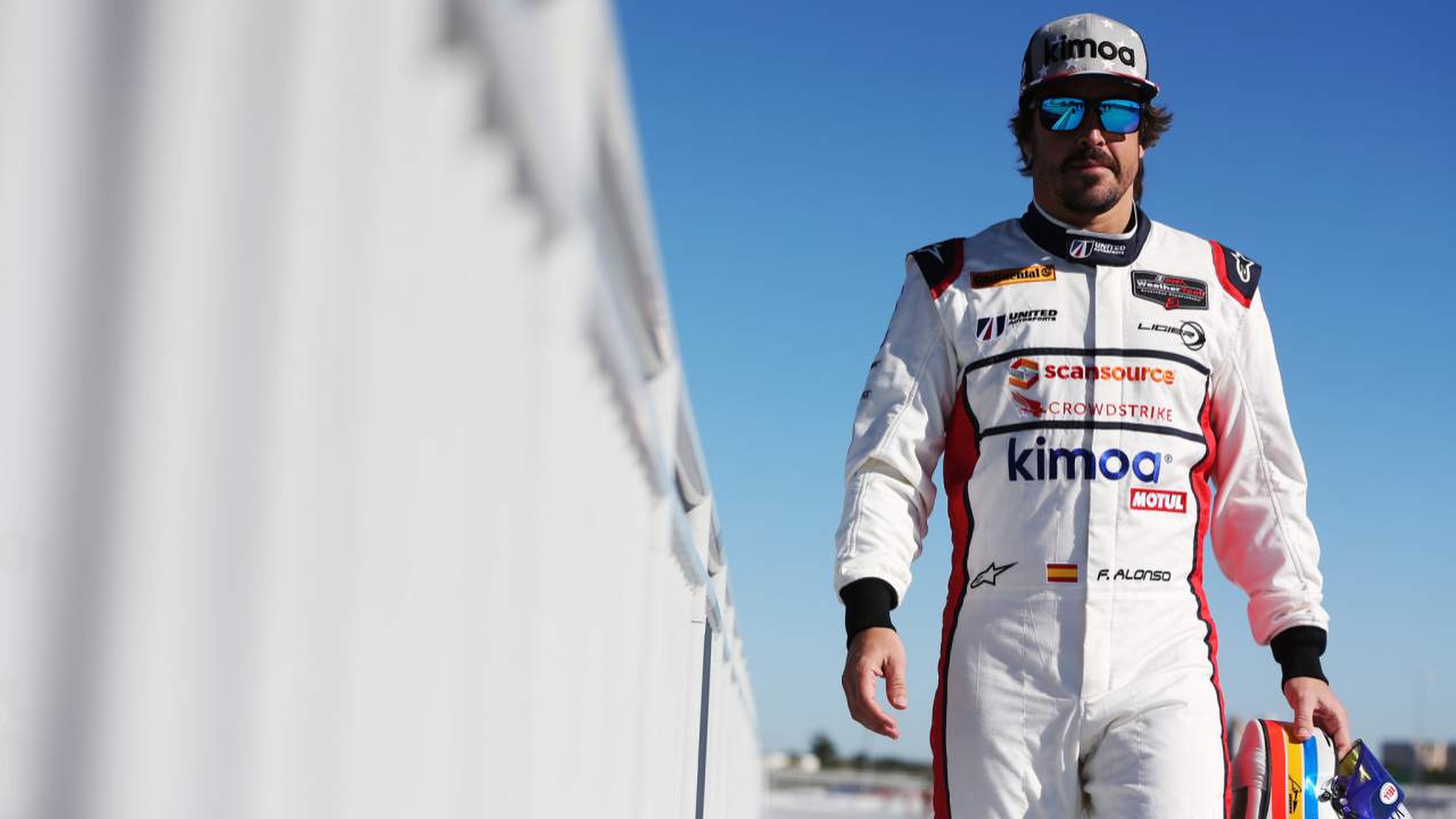 Alonso en el Circuito de Daytona