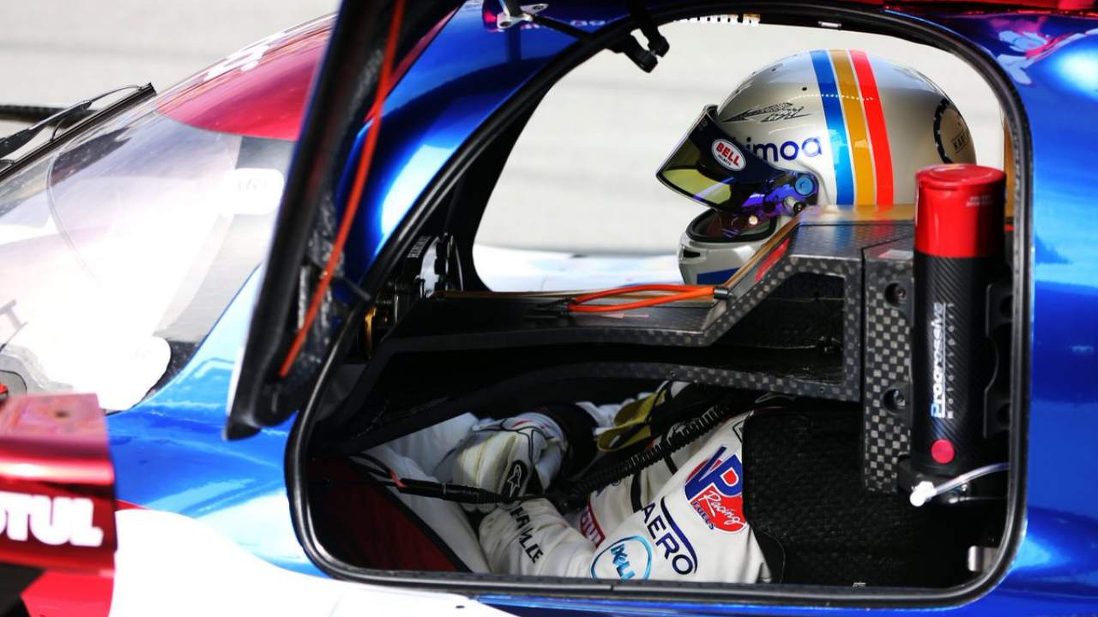 Alonso en el prototipo LMP2