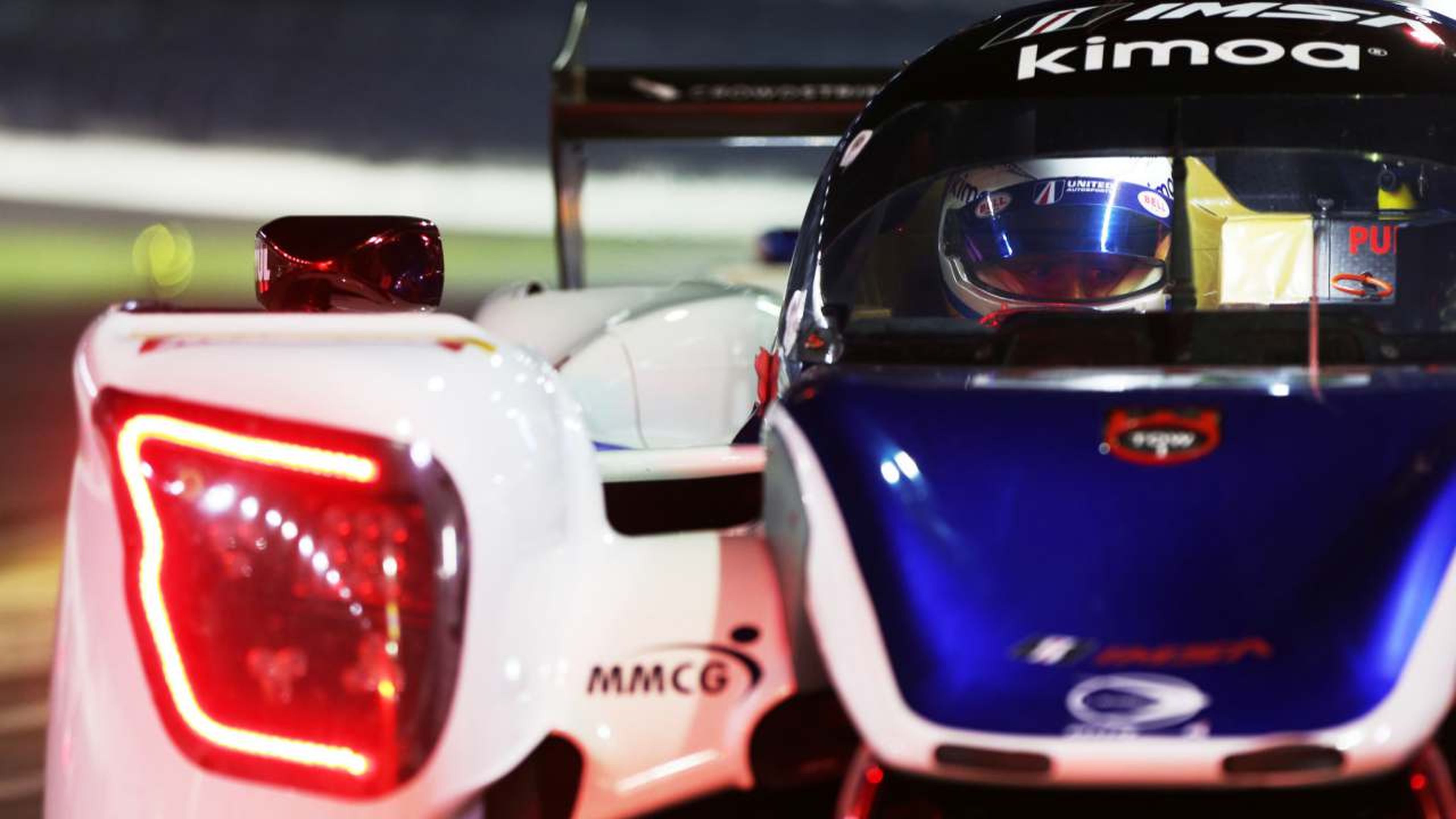 Alonso en test Daytona